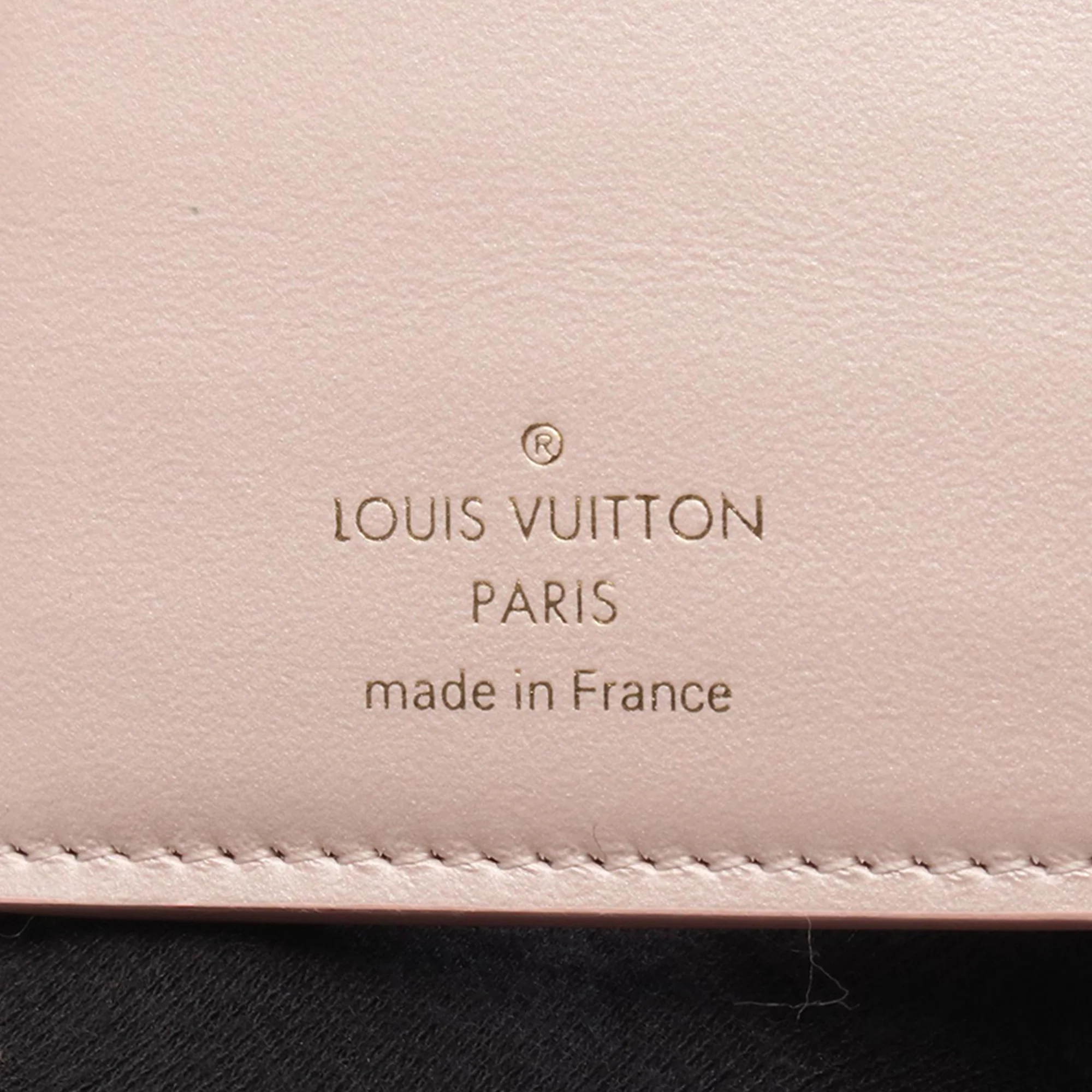 Louis Vuitton | Pre-Owned Grained Calfskin By The Pool Capucines Compact Wallet | Pink - Image 5