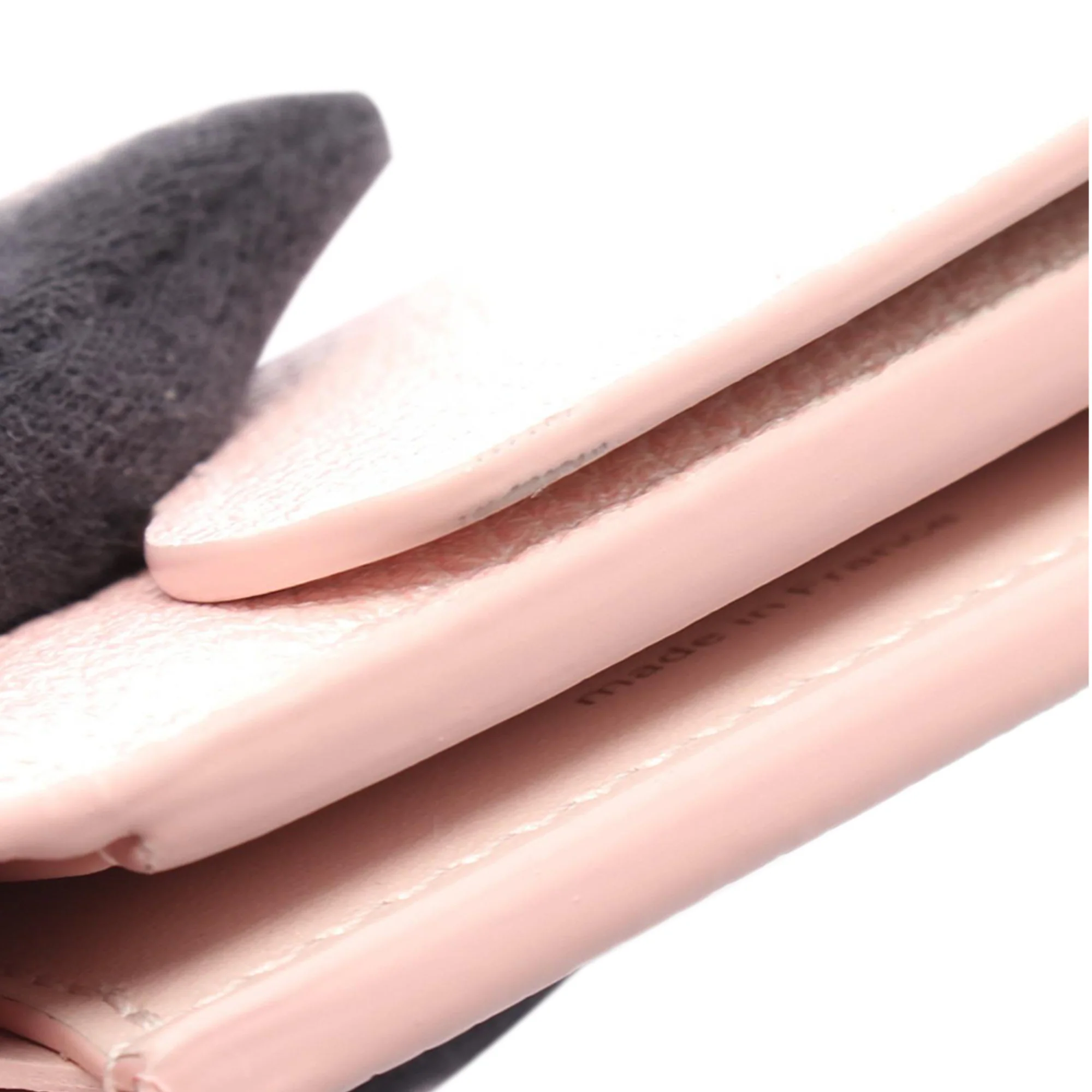 Louis Vuitton | Pre-Owned Grained Calfskin By The Pool Capucines Compact Wallet | Pink - Image 7