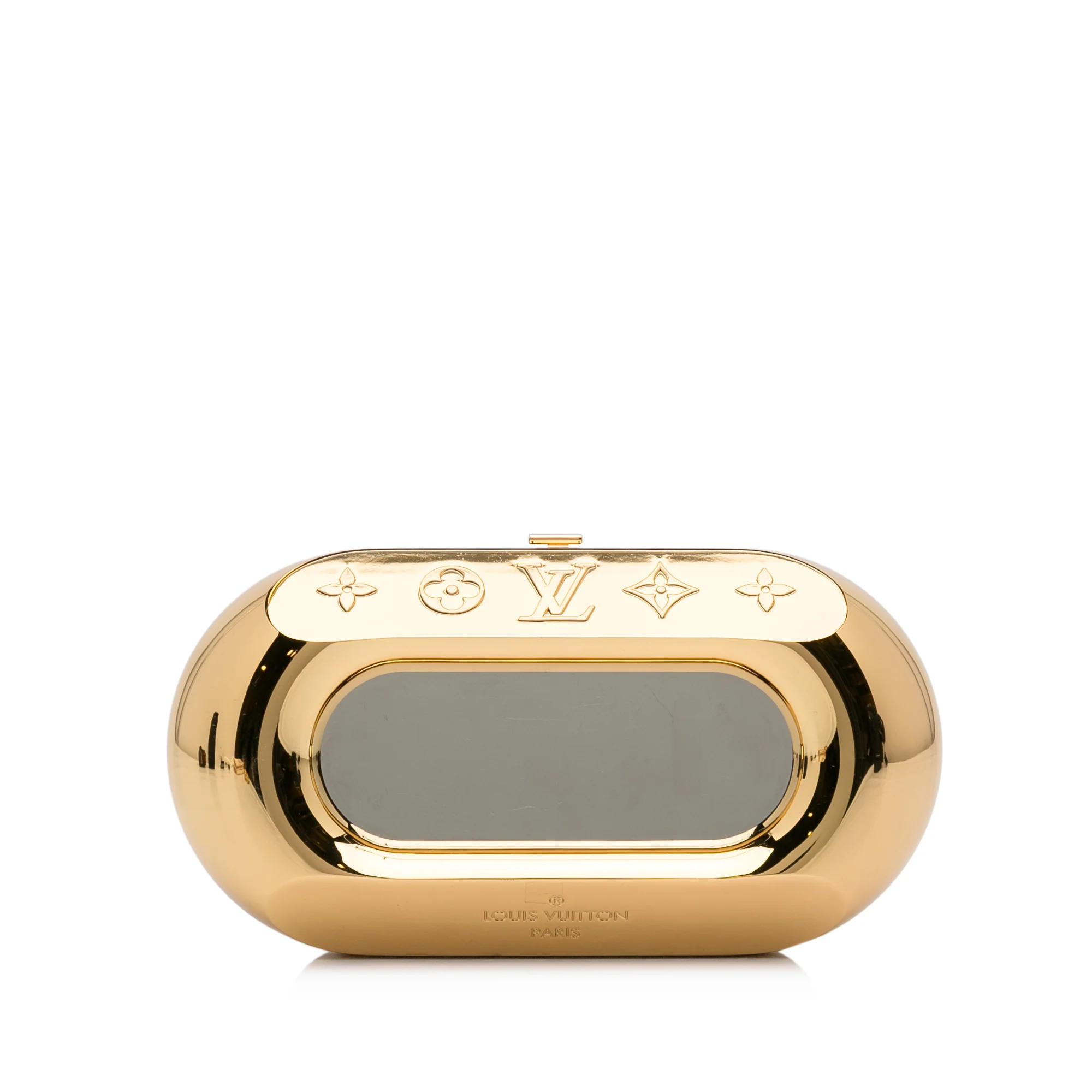 Louis Vuitton | Pre-Owned Minaudiere Shell Clutch | Gold