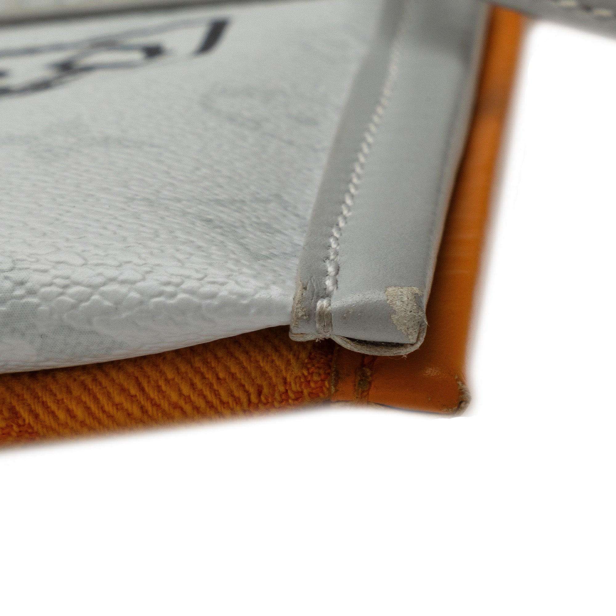 Louis Vuitton | Pre-Owned Monogram Antartica Double Flat Messenger - I | Gray/Light Gray - Image 4