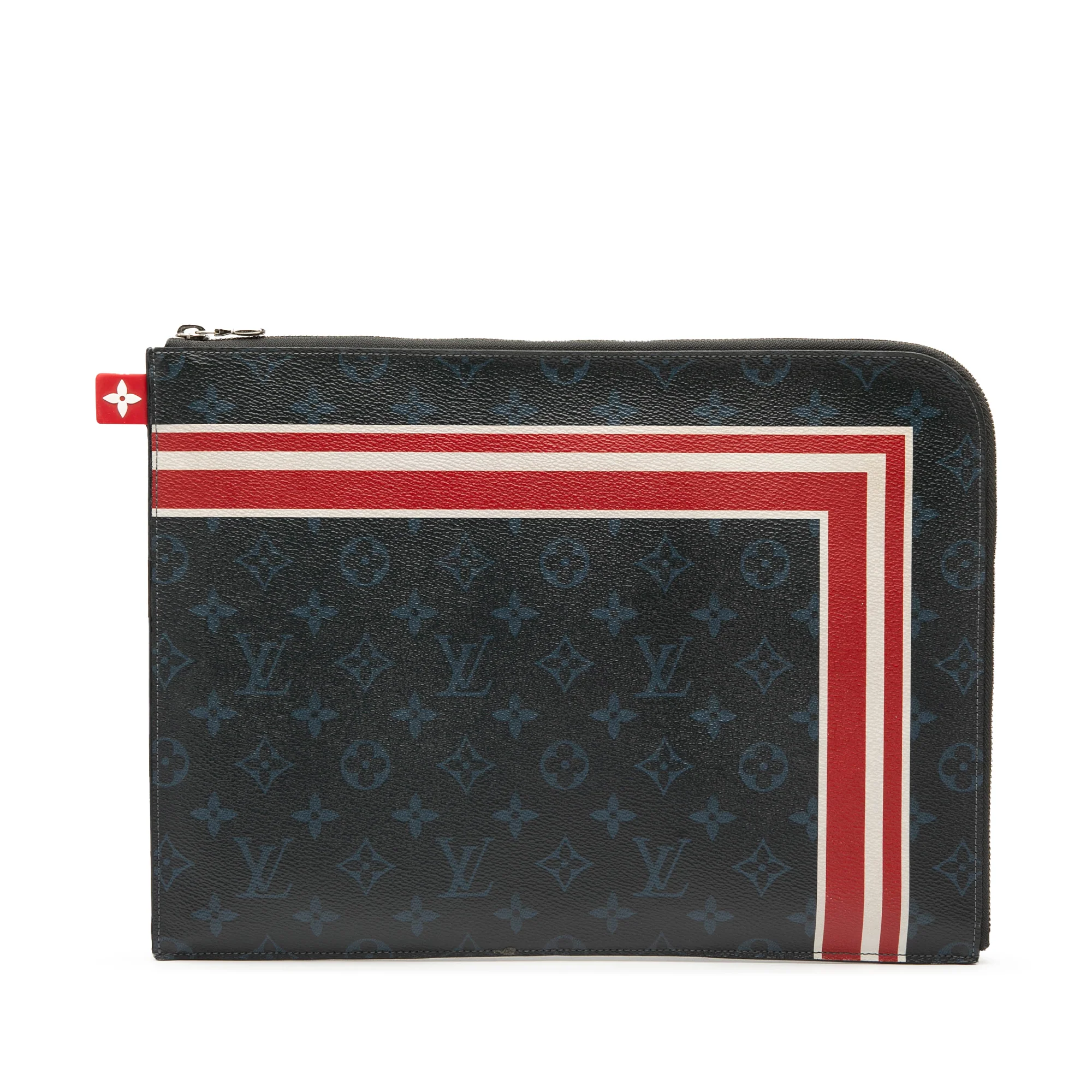 Louis Vuitton | Pre-Owned Monogram Cobalt Pochette Jour GM | Blue/Navy