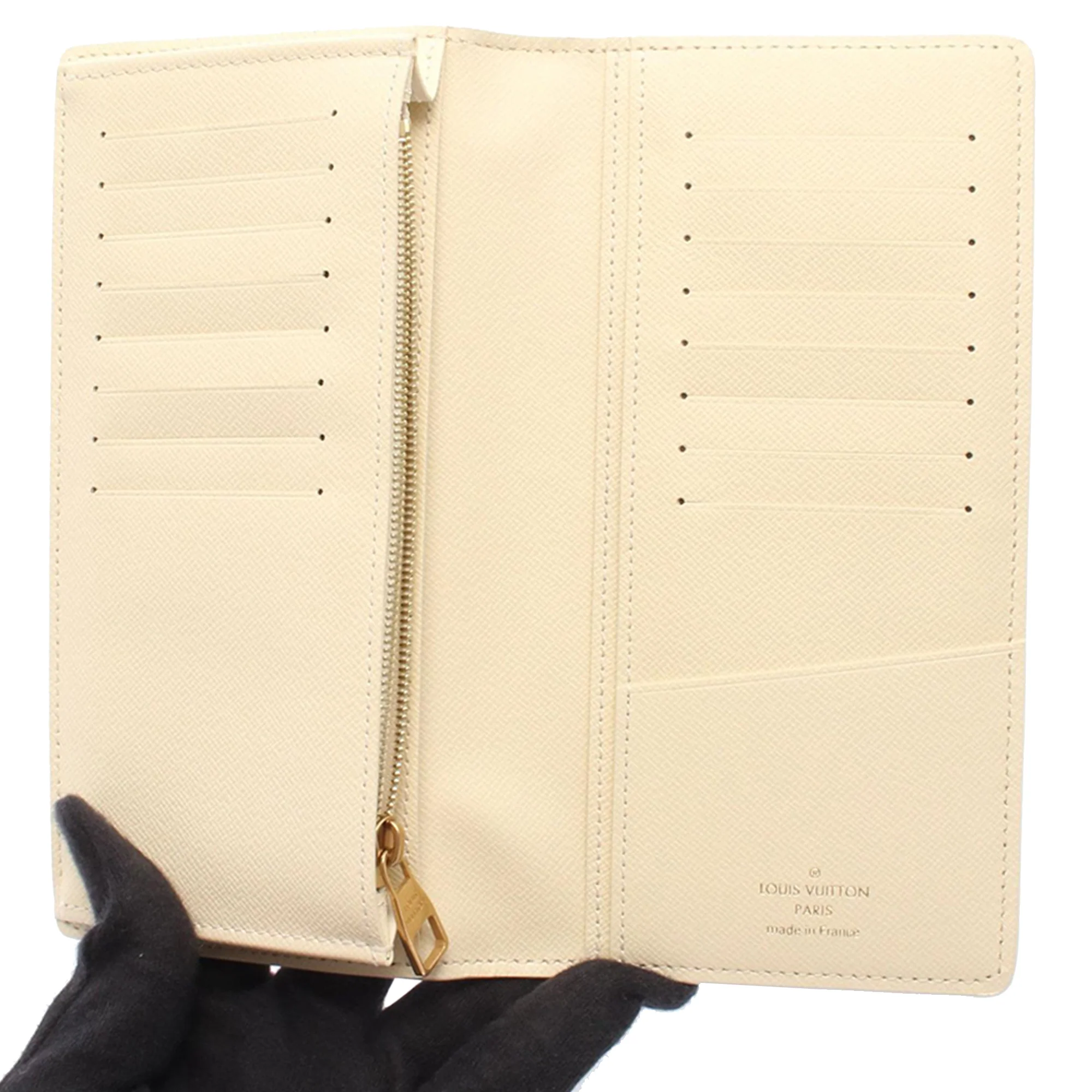 Louis Vuitton | Pre-Owned Monogram Craggy Brazza Wallet | Beige - Image 3
