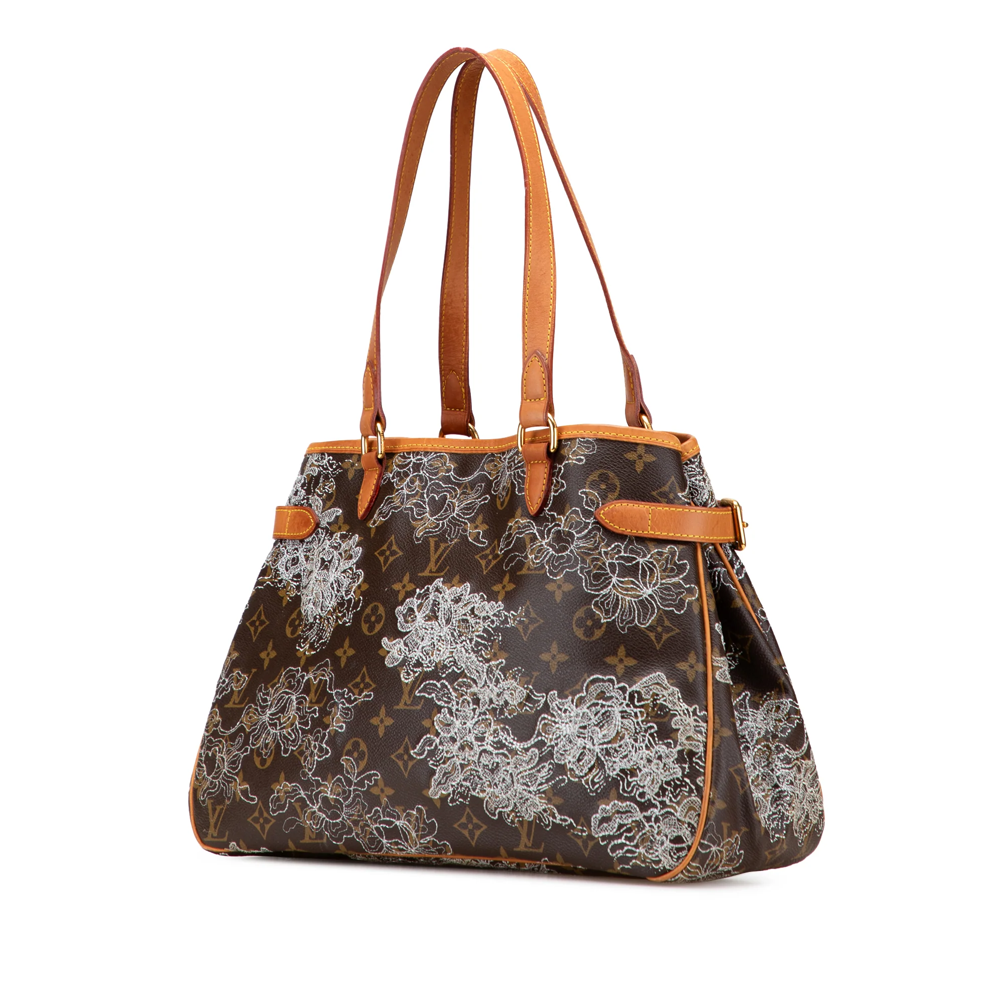Louis Vuitton | Pre-Owned Monogram Dentelle Batignolles Horizontal | Brown - Image 4