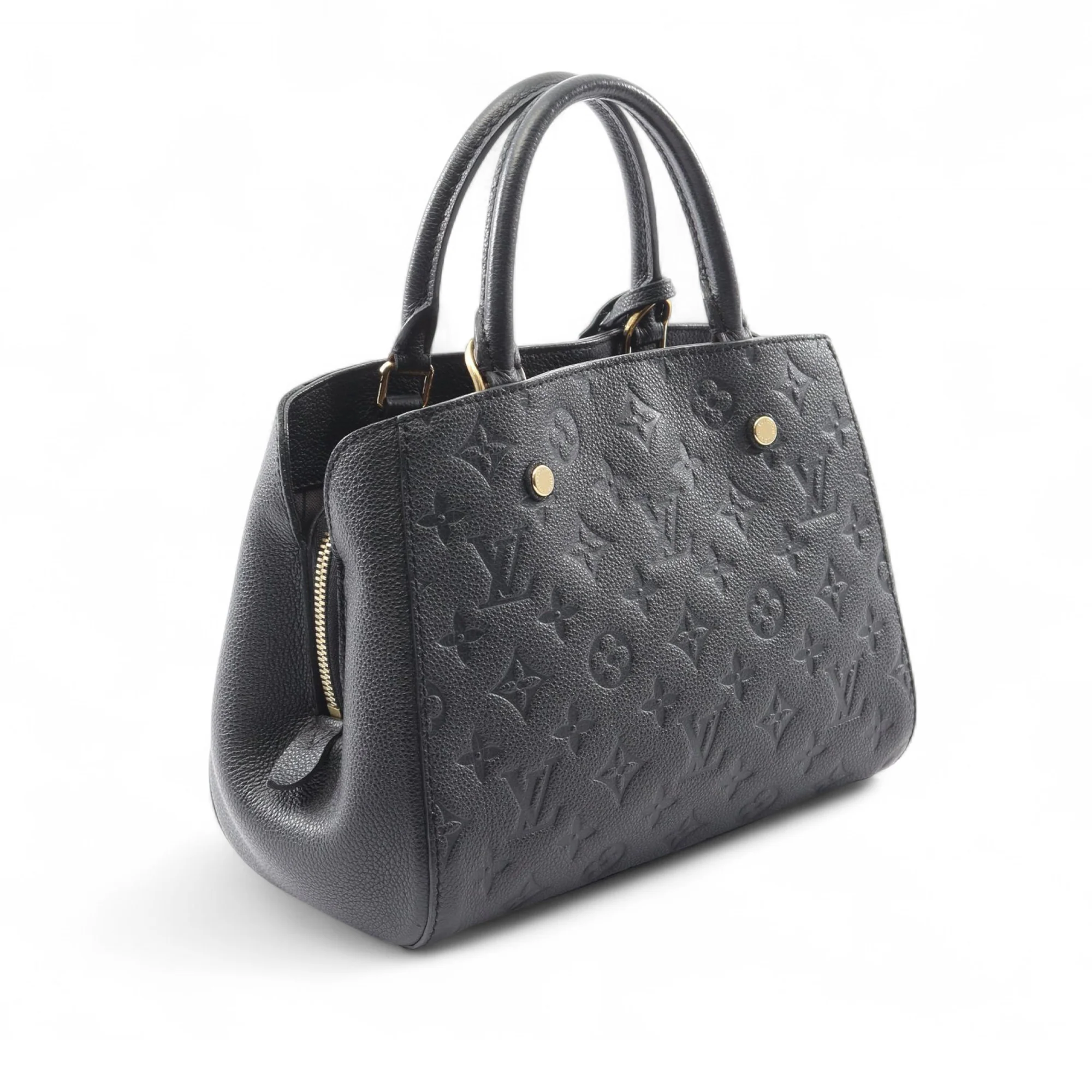 Louis Vuitton | Pre-Owned Monogram Empreinte Montaigne BB | Black - Image 2