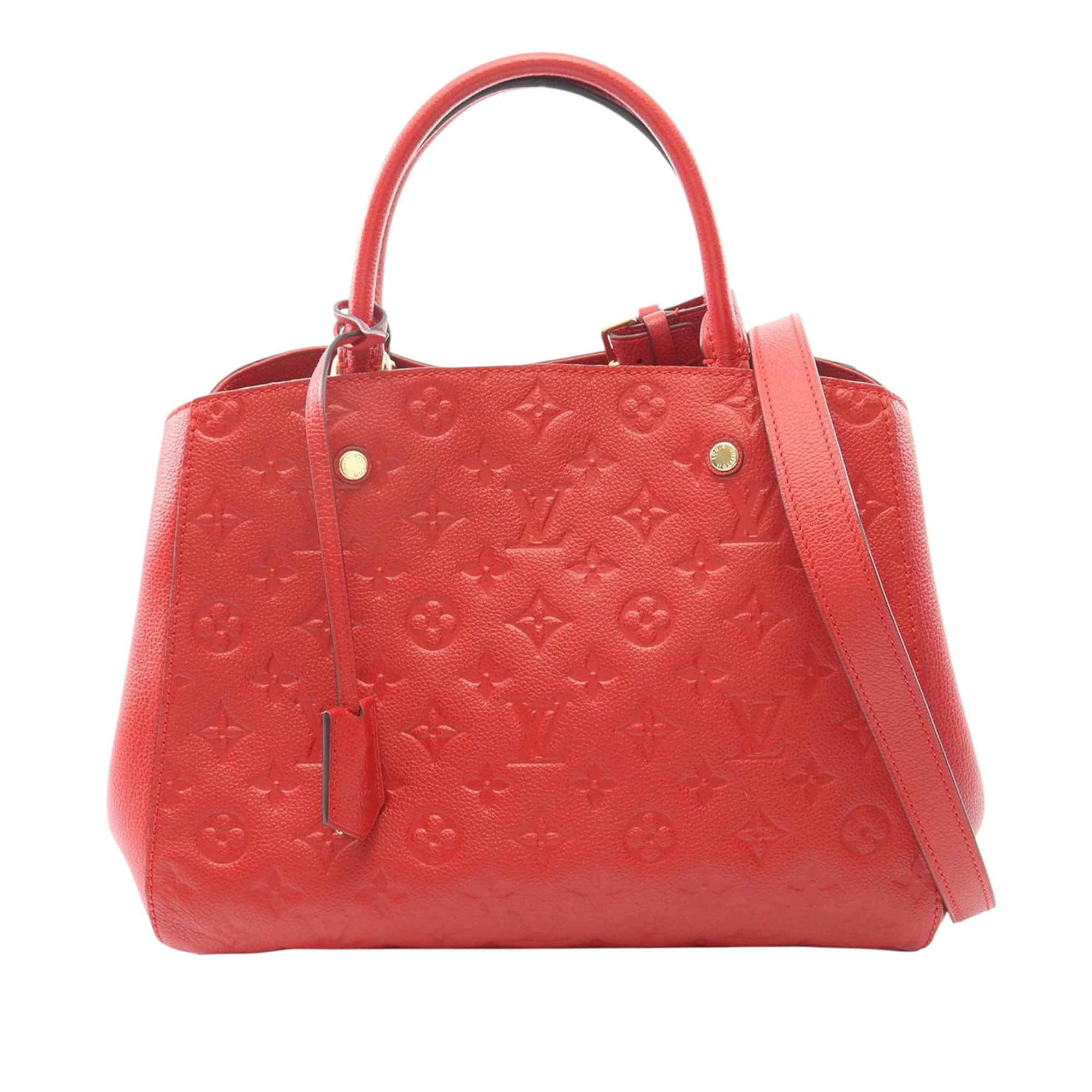 Louis Vuitton | Pre-Owned Monogram Empreinte Montaigne MM | Red