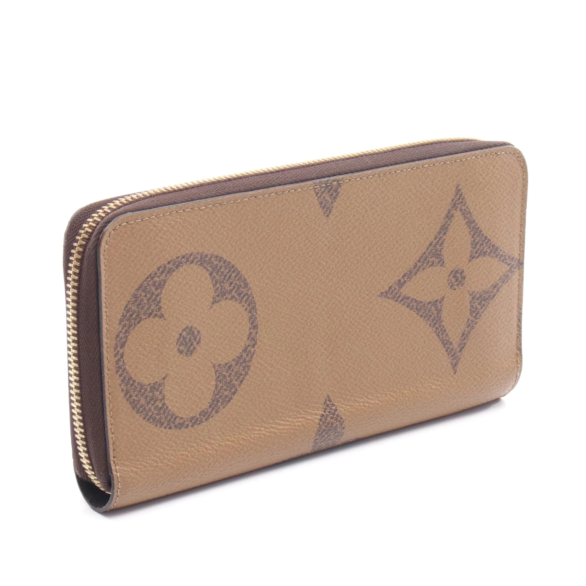 Louis Vuitton | Pre-Owned Monogram Giant Reverse Zippy Long Wallet - I | Brown - Image 2