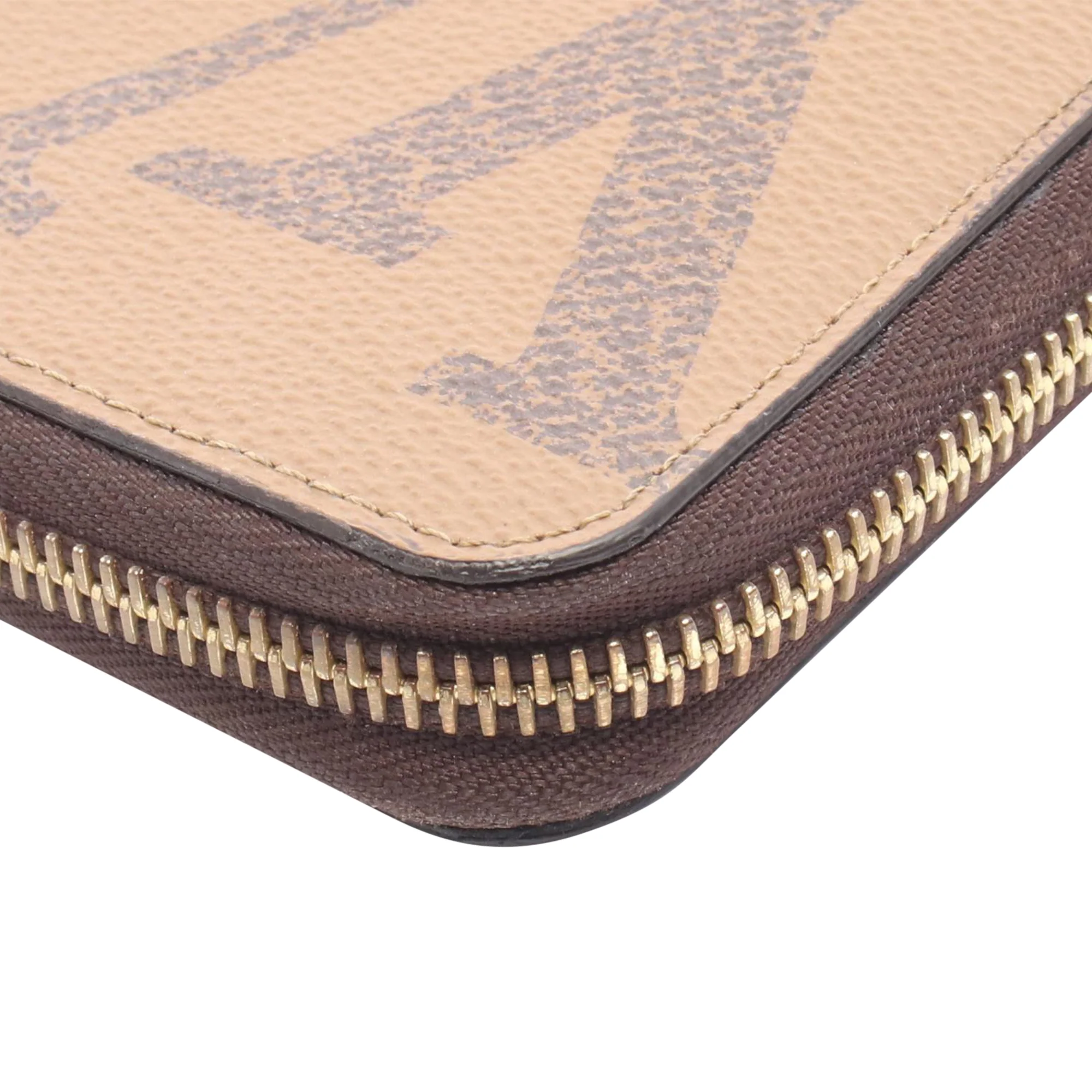 Louis Vuitton | Pre-Owned Monogram Giant Reverse Zippy Long Wallet - I | Brown - Image 7