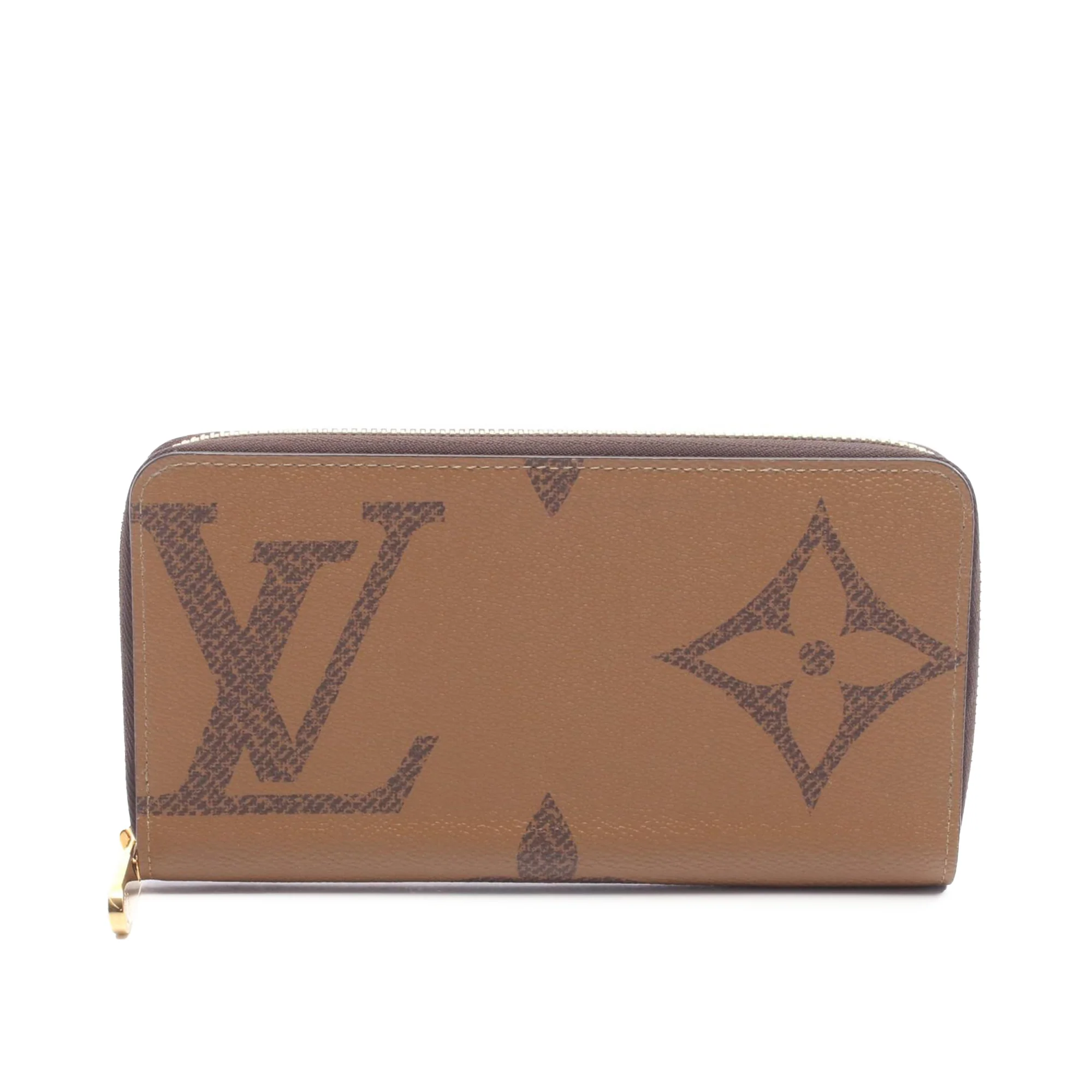 Louis Vuitton | Pre-Owned Monogram Giant Reverse Zippy Long Wallet - II | Brown