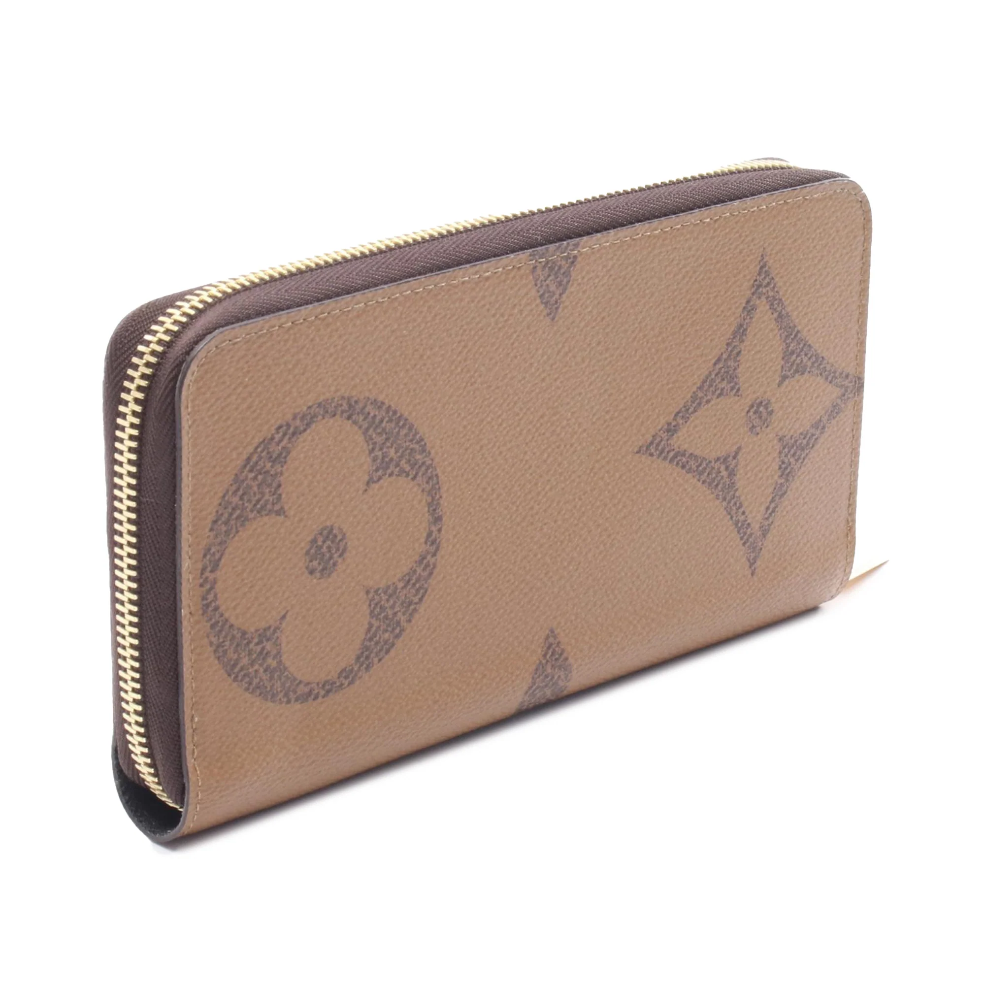 Louis Vuitton | Pre-Owned Monogram Giant Reverse Zippy Long Wallet - II | Brown - Image 2
