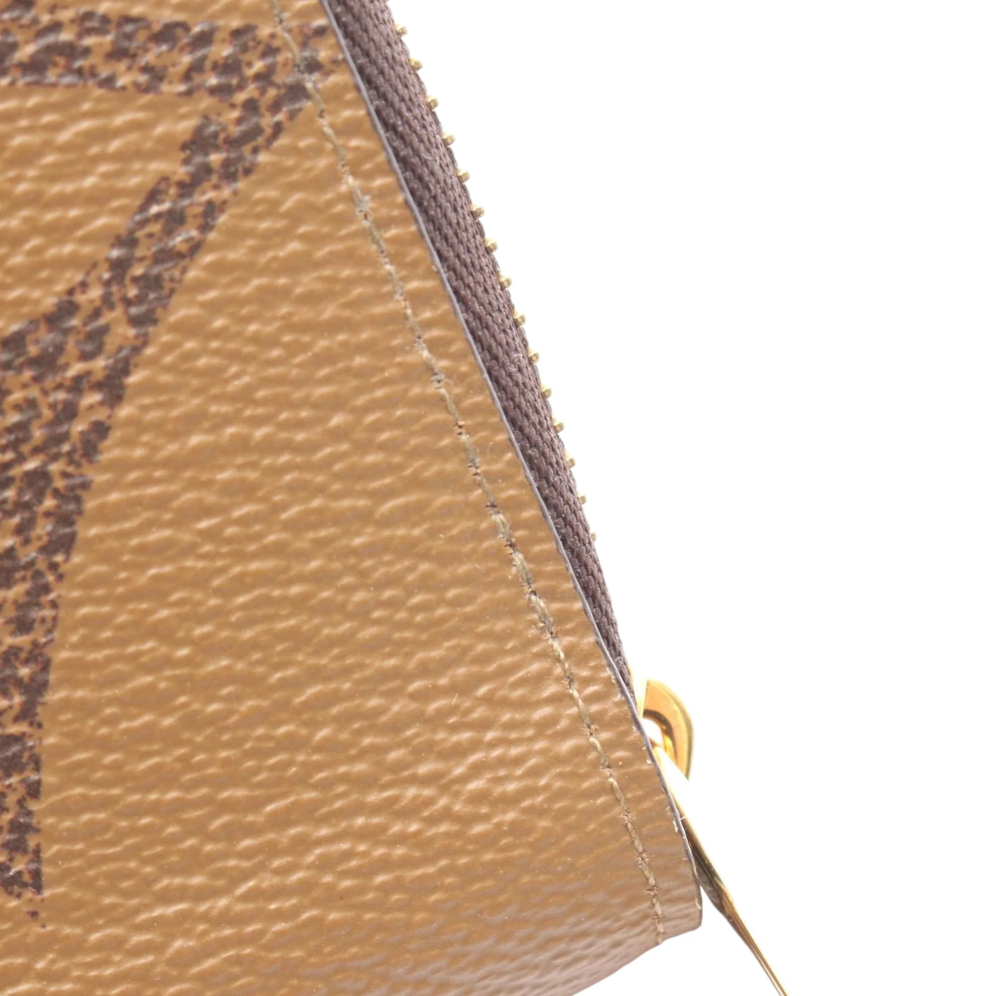 Louis Vuitton | Pre-Owned Monogram Giant Reverse Zippy Long Wallet - II | Brown - Image 6