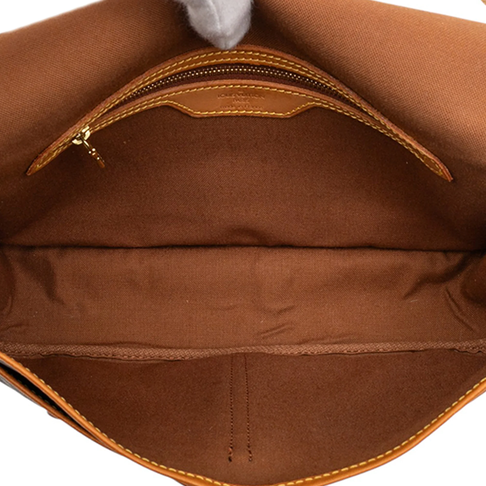 Louis Vuitton | Pre-Owned Monogram Gibeciere MM | Brown - Image 4