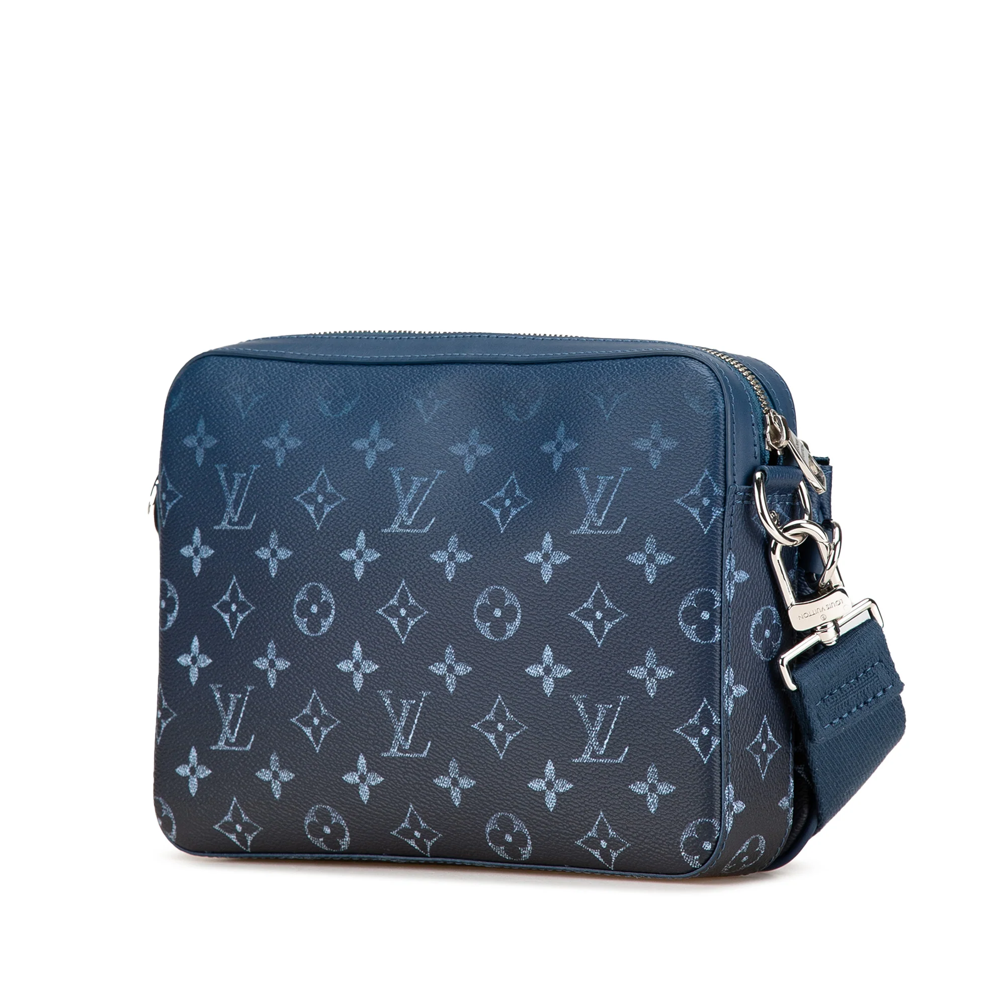 Louis Vuitton | Pre-Owned Monogram Gradient Trio Messenger | Blue/Navy - Image 4