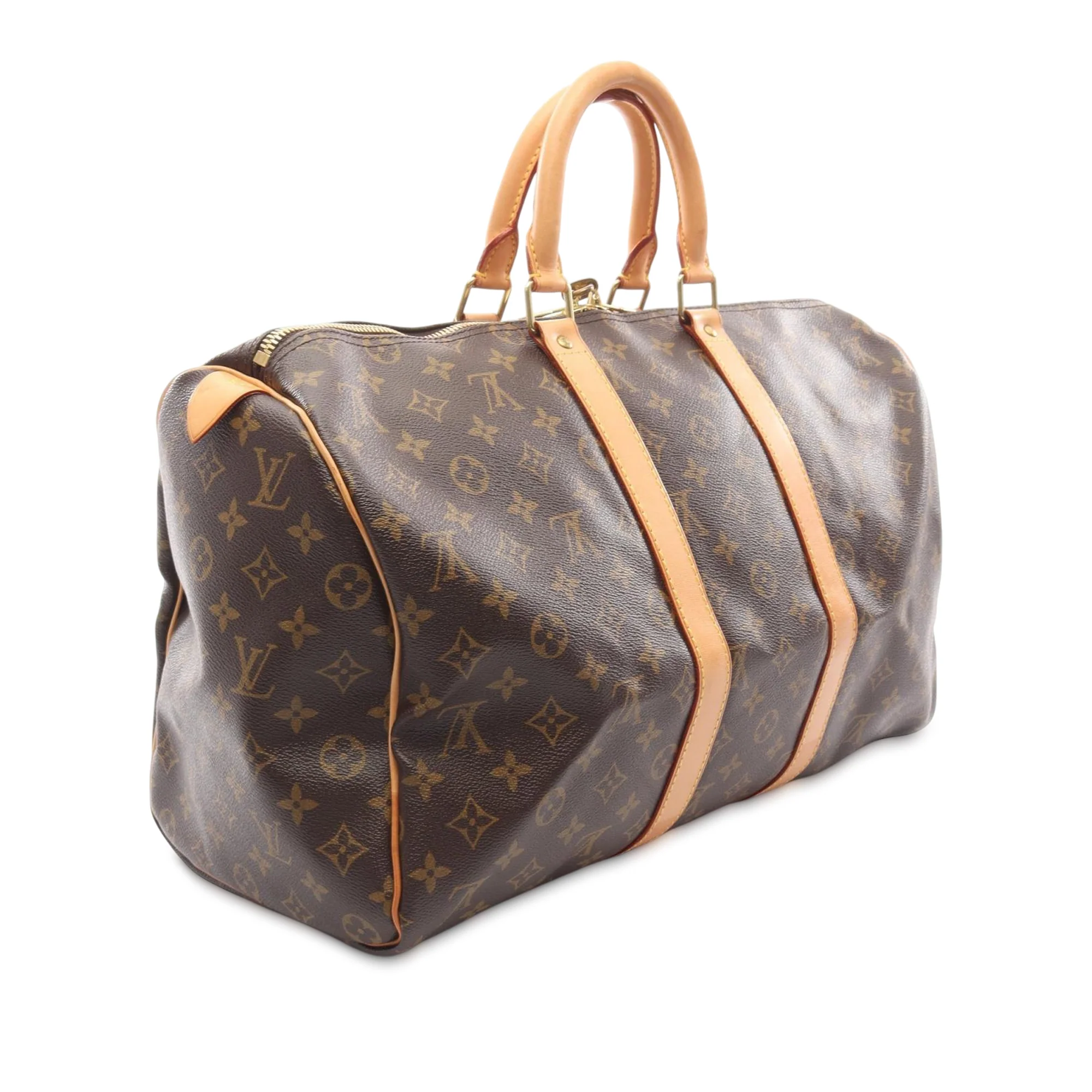 Louis Vuitton | Pre-Owned Monogram Keepall 45 - IV | Brown - Image 7