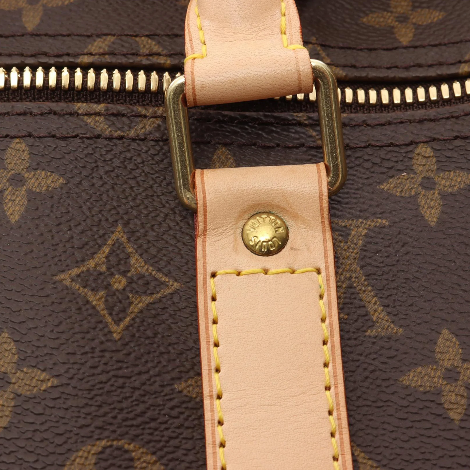 Louis Vuitton | Pre-Owned Monogram Keepall 55 - II | Brown - Image 11