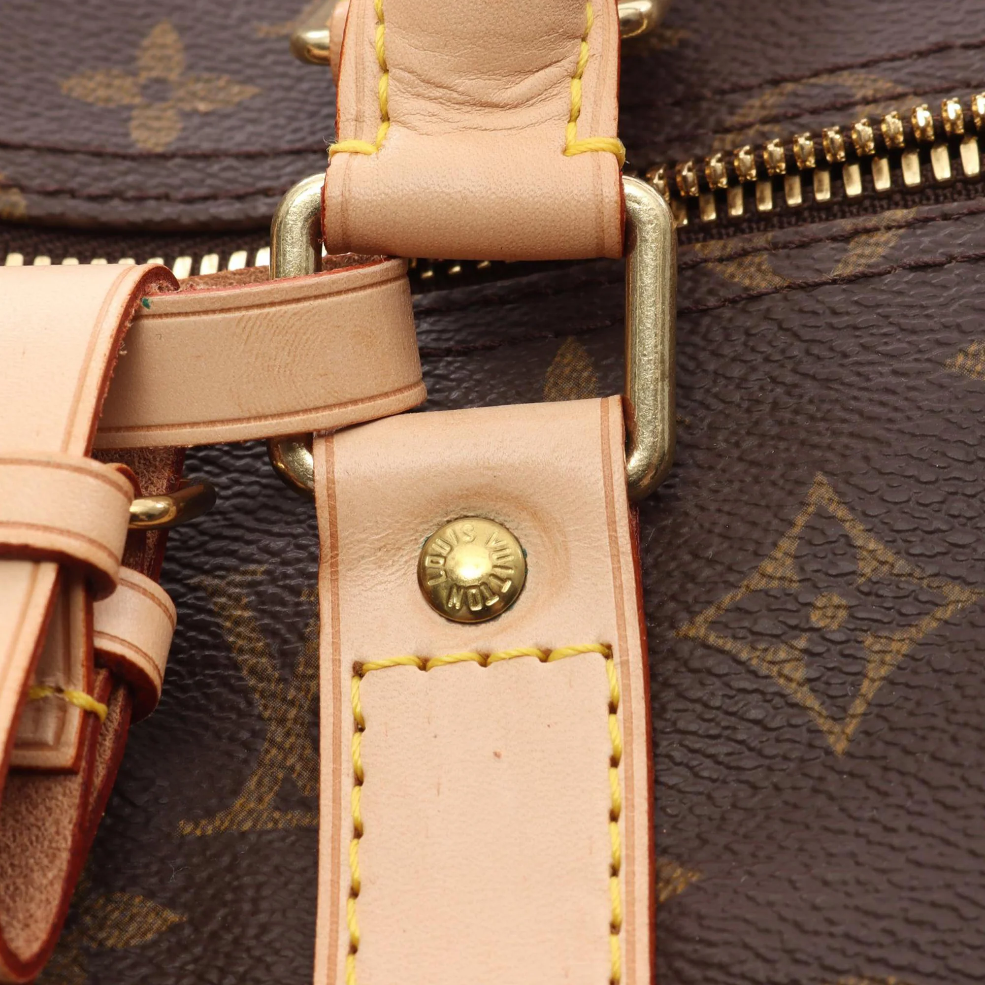 Louis Vuitton | Pre-Owned Monogram Keepall 55 - II | Brown - Image 13
