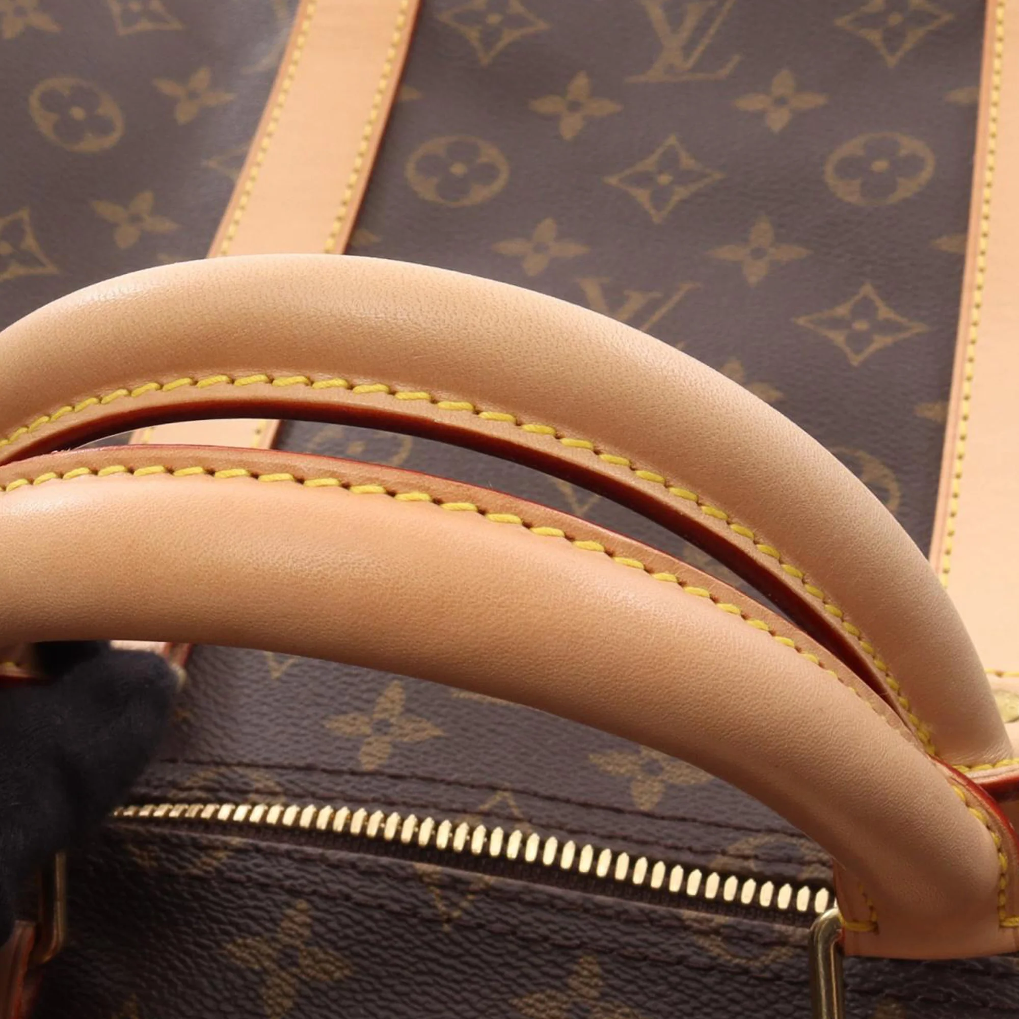 Louis Vuitton | Pre-Owned Monogram Keepall 55 - II | Brown - Image 5