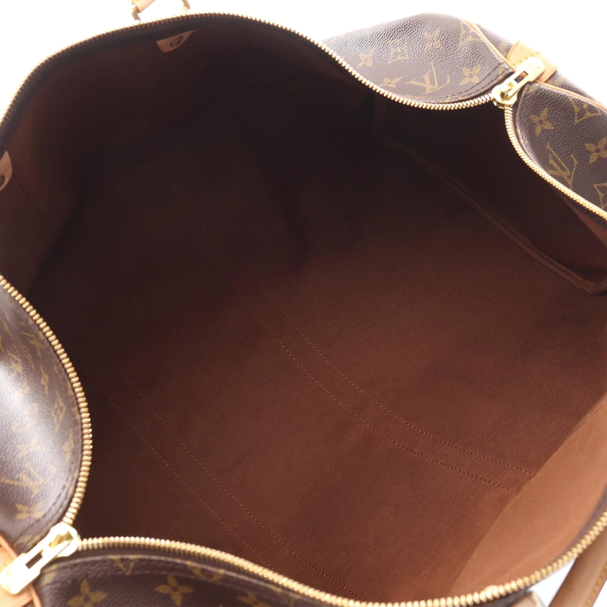 Louis Vuitton | Pre-Owned Monogram Keepall 55 - II | Brown - Image 7