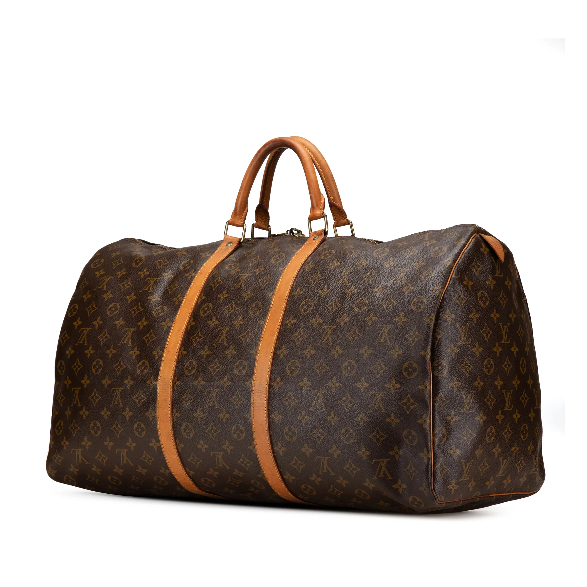 Louis Vuitton | Pre-Owned Monogram Keepall 60 | Brown - Image 3