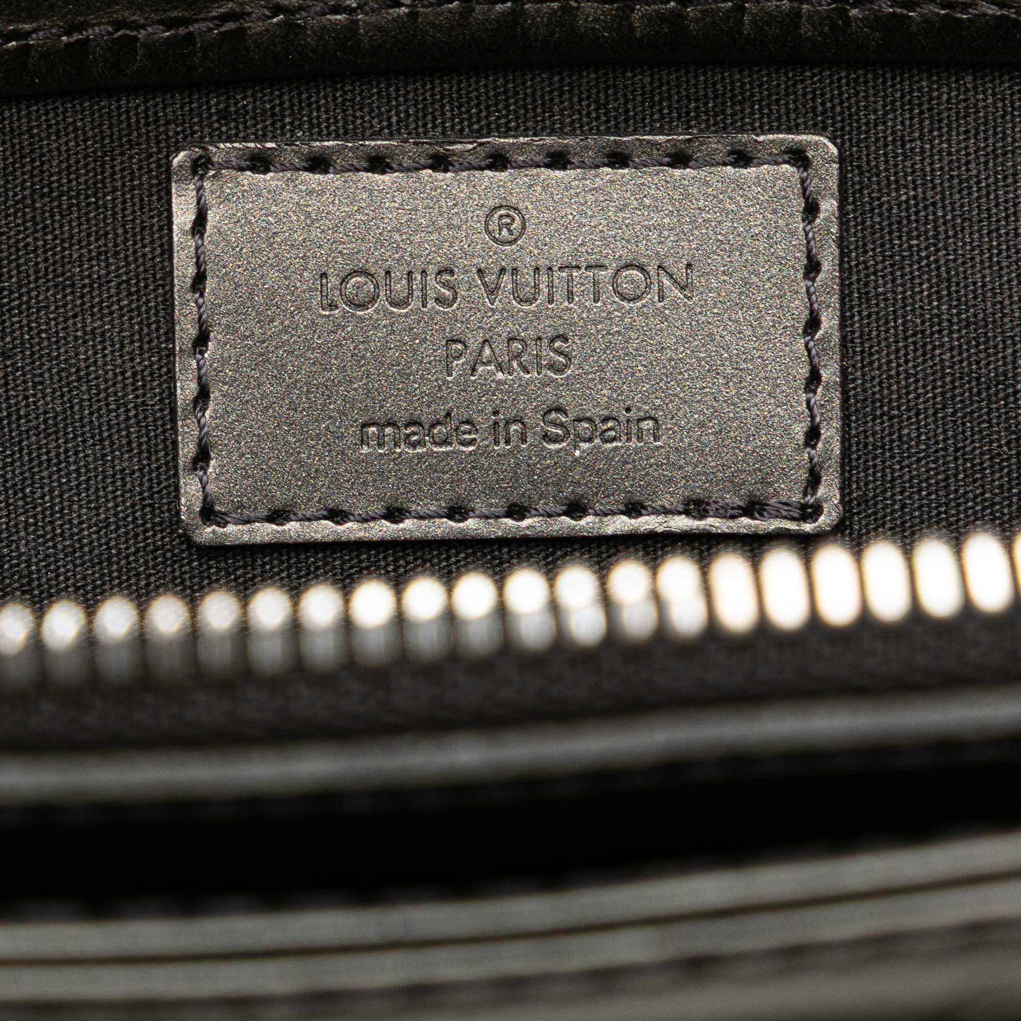 Louis Vuitton | Pre-Owned Monogram Mat Alston | Gray/Dark Gray - Image 7