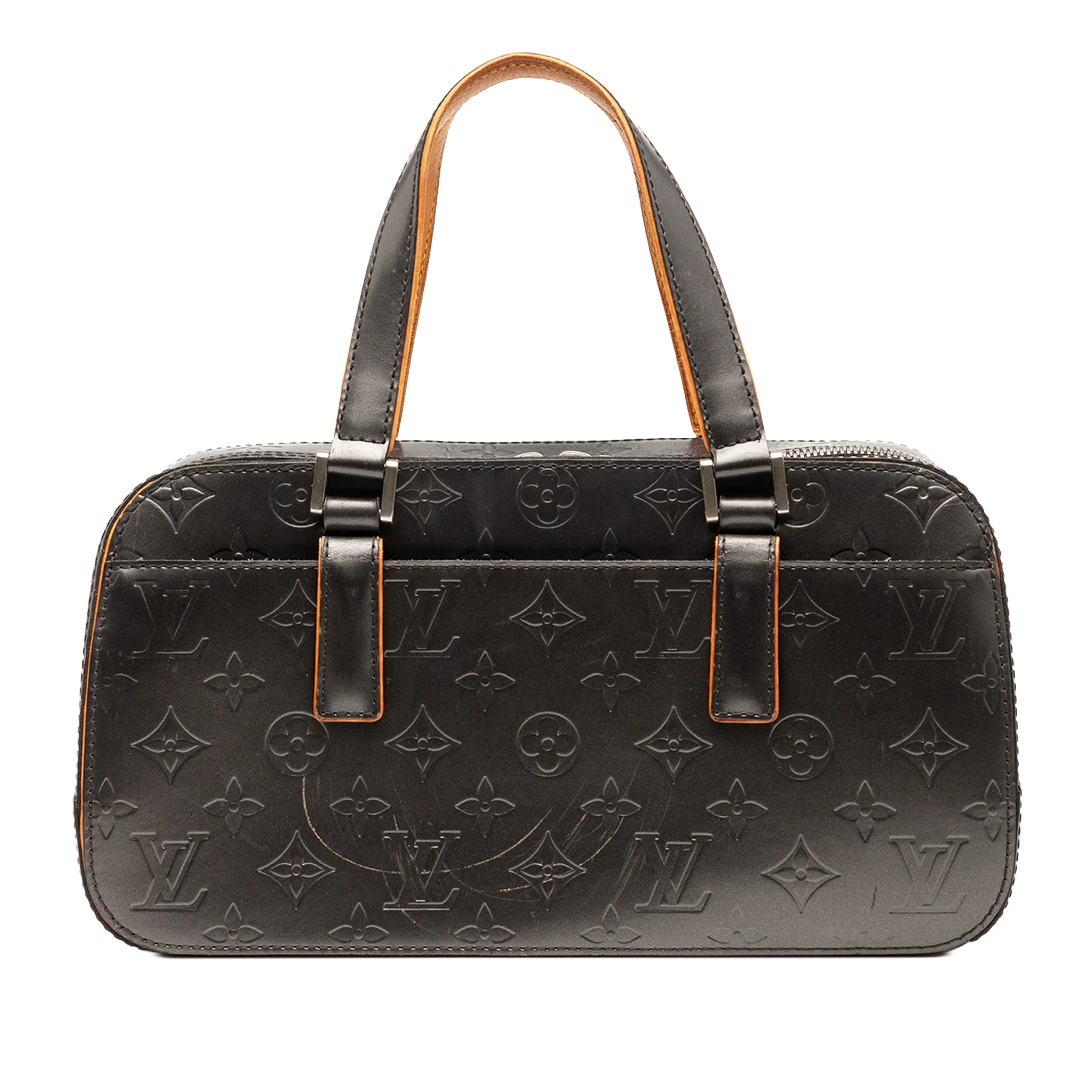 Louis Vuitton | Pre-Owned Monogram Mat Shelton | Gray/Dark Gray