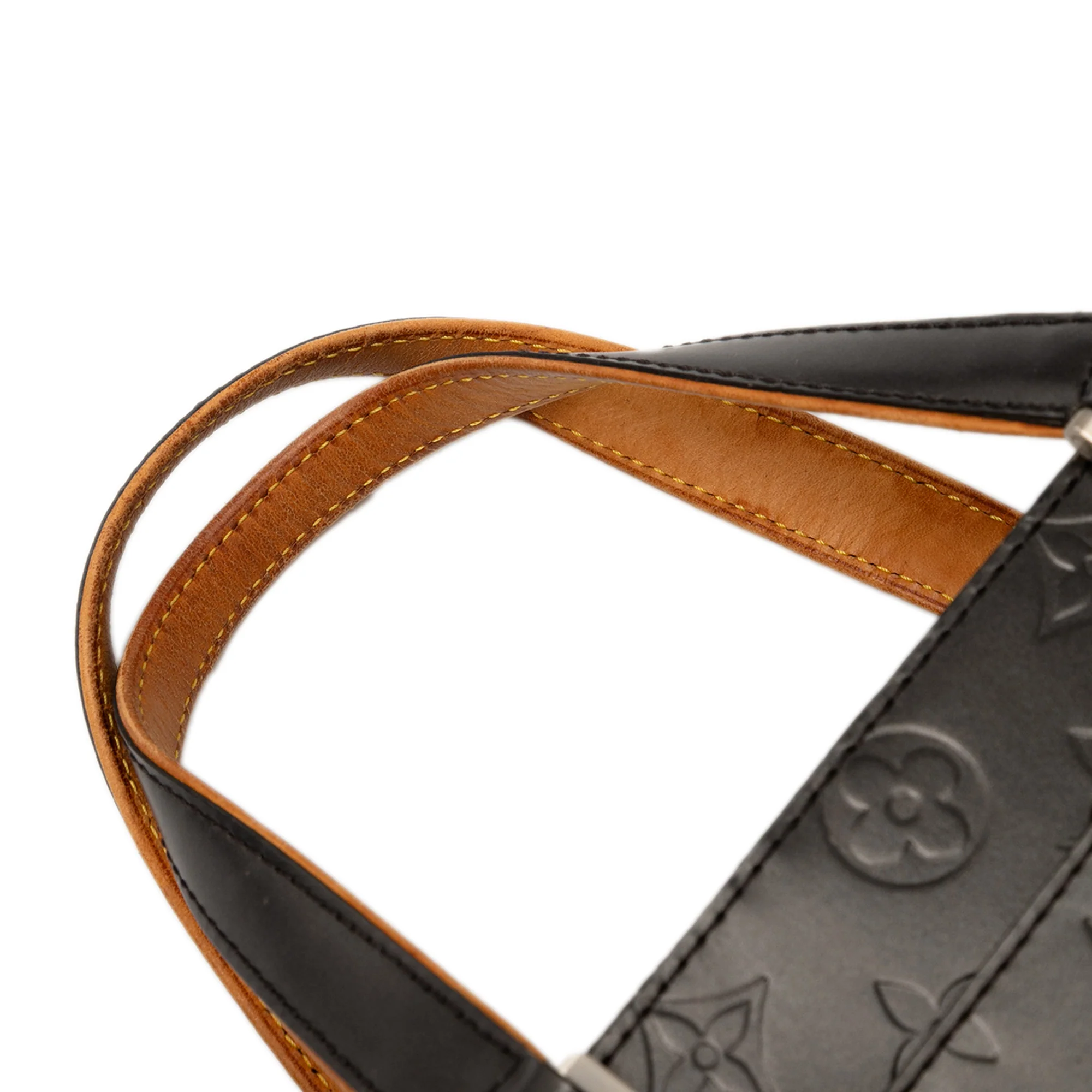 Louis Vuitton | Pre-Owned Monogram Mat Shelton | Gray/Dark Gray - Image 10