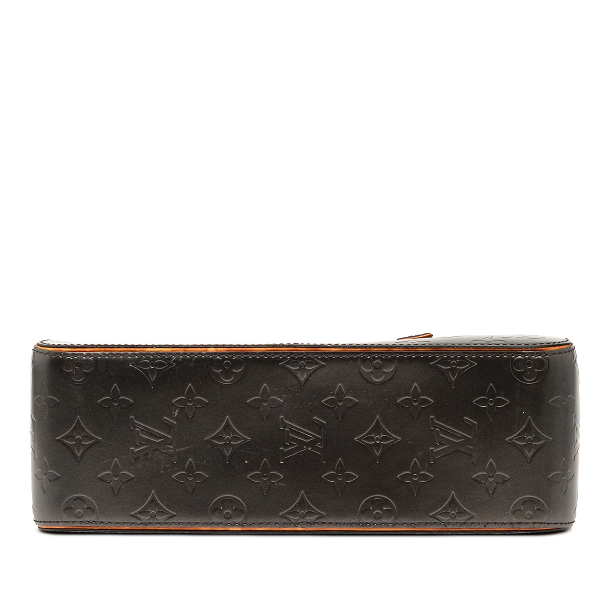 Louis Vuitton | Pre-Owned Monogram Mat Shelton | Gray/Dark Gray - Image 4