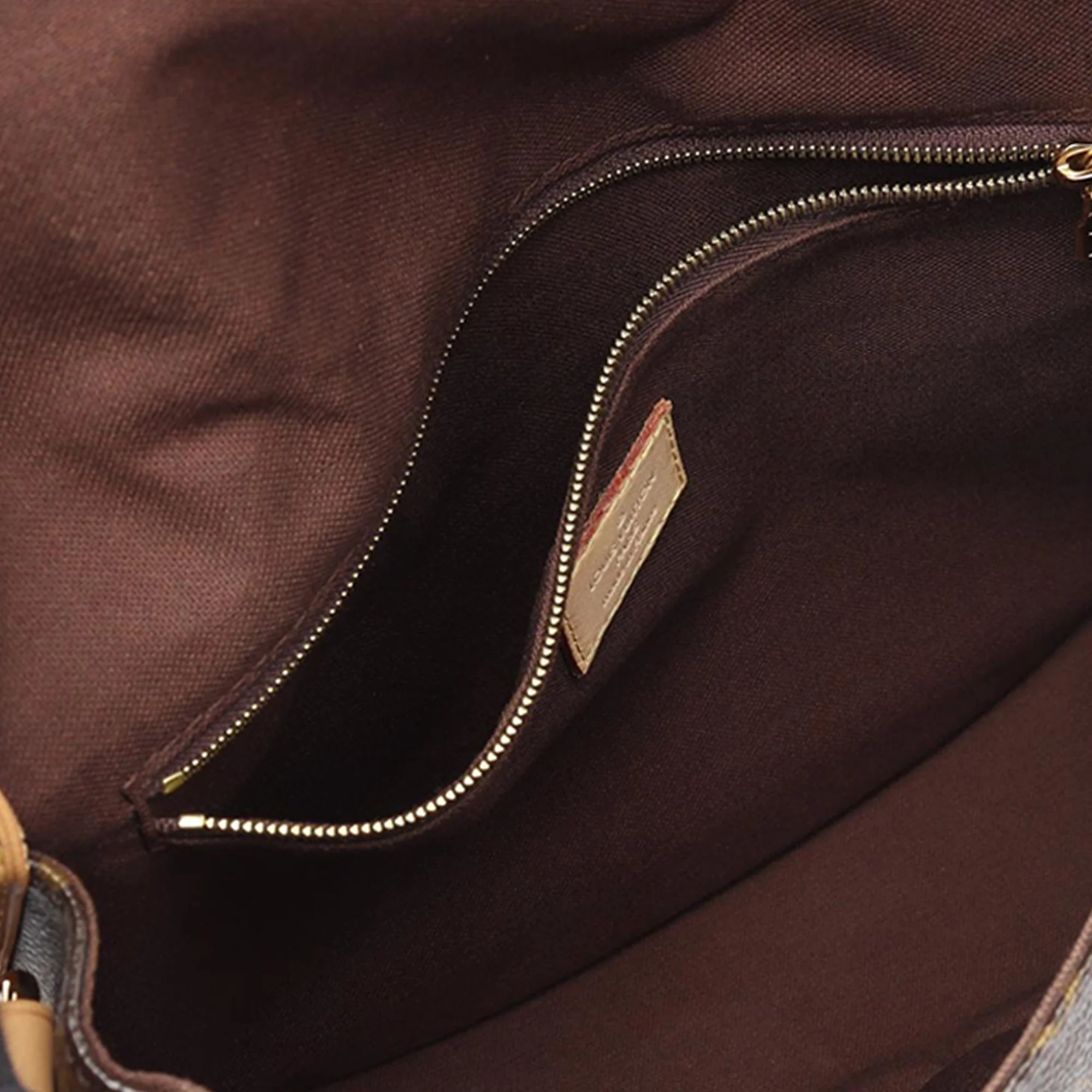 Louis Vuitton | Pre-Owned Monogram Menilmontant PM | Brown - Image 9