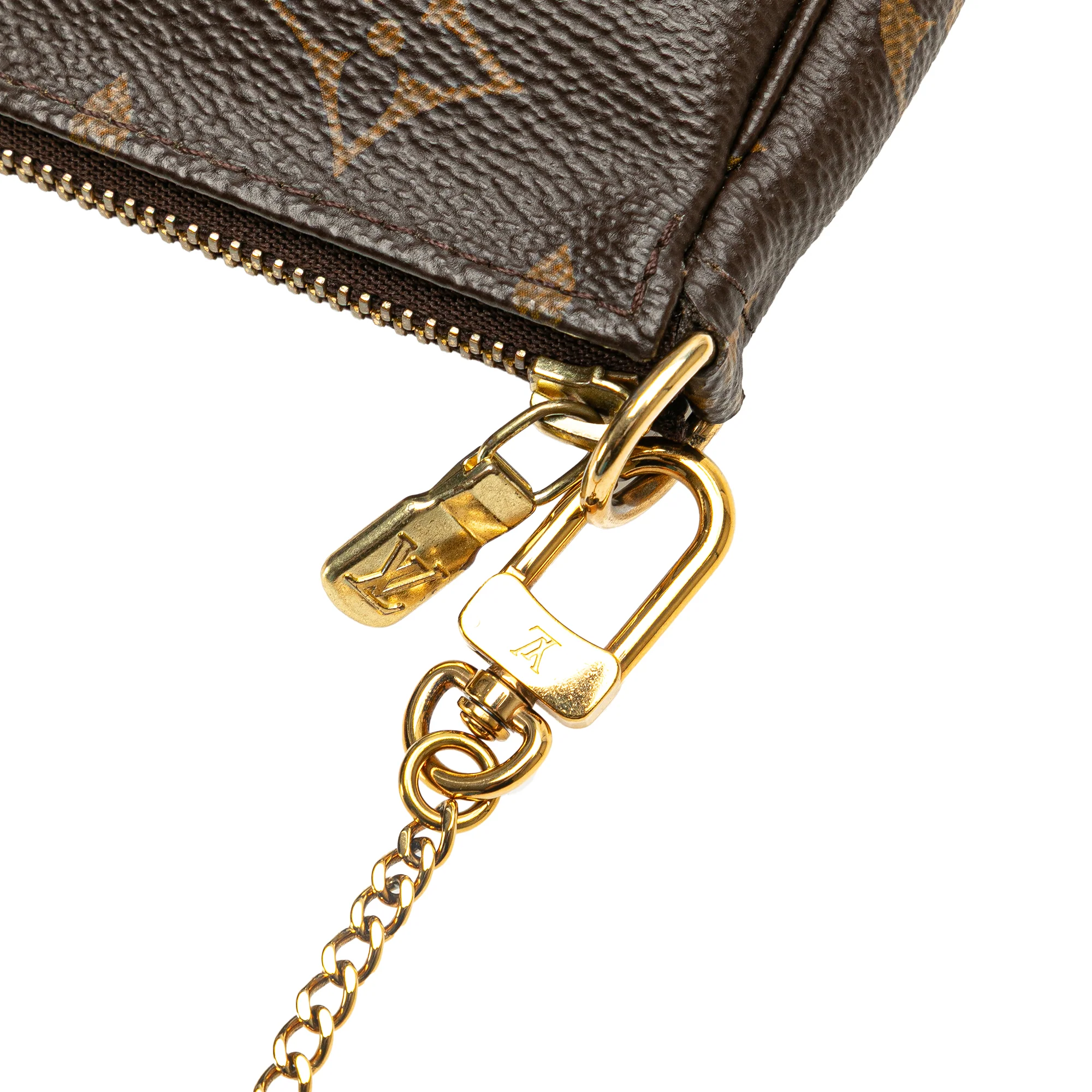Louis Vuitton | Pre-Owned Monogram Mini Pochette Accessoires - I | Brown - Image 2