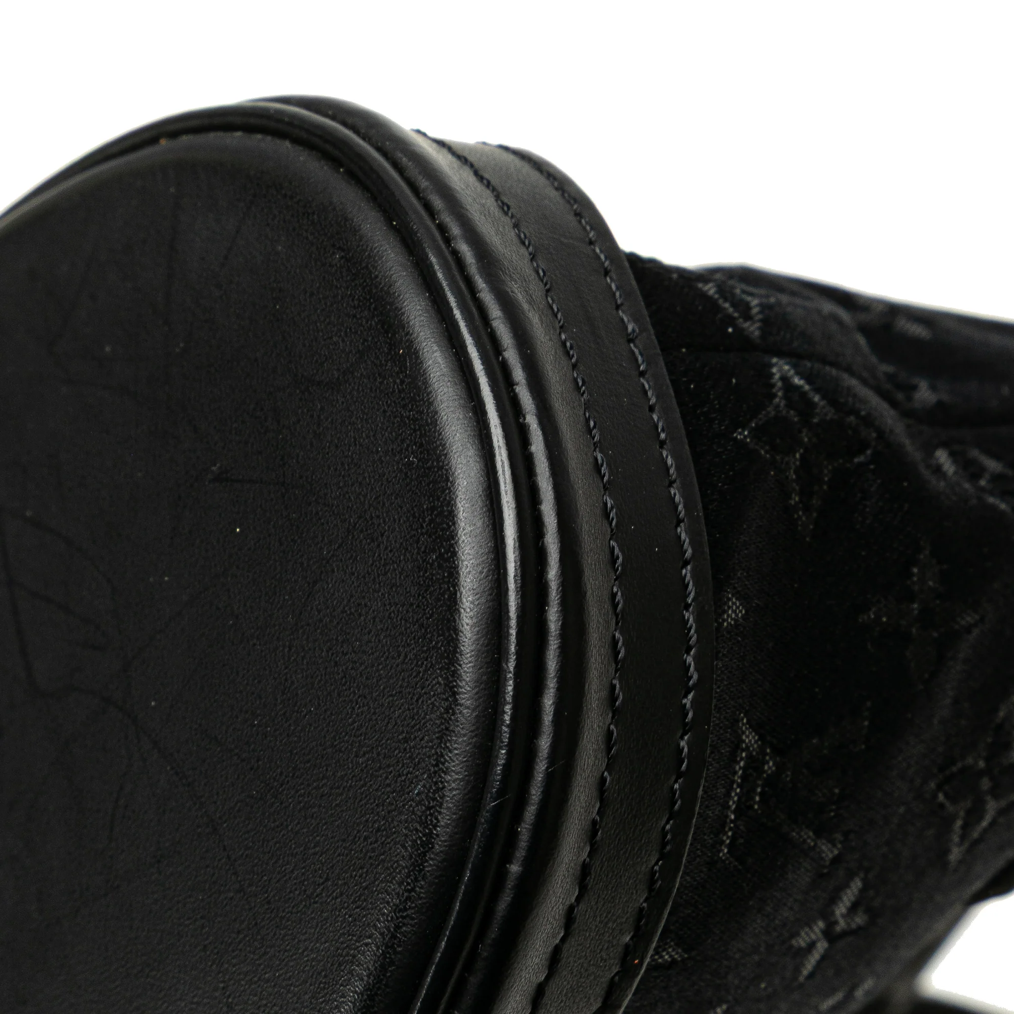 Louis Vuitton | Pre-Owned Monogram Mini Satin Bucket - I | Black - Image 10