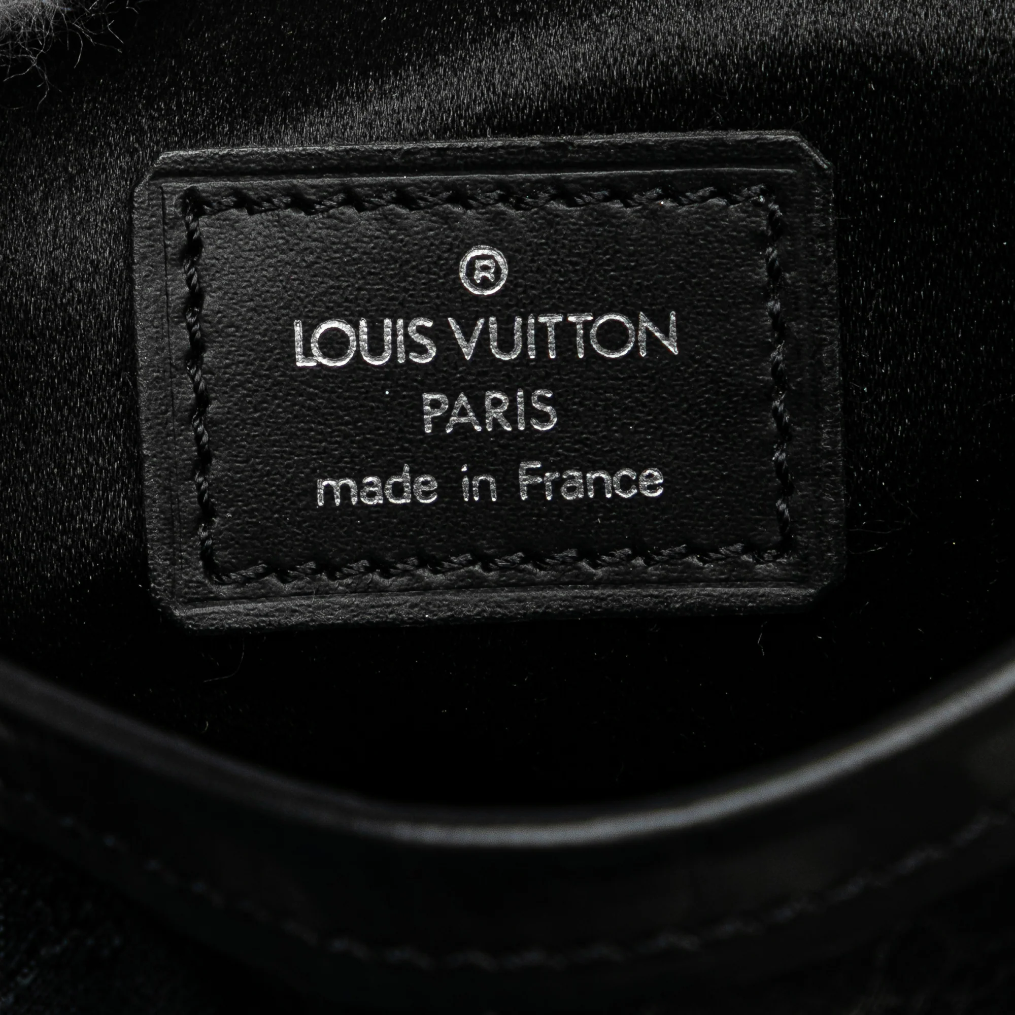 Louis Vuitton | Pre-Owned Monogram Mini Satin Bucket - I | Black - Image 7