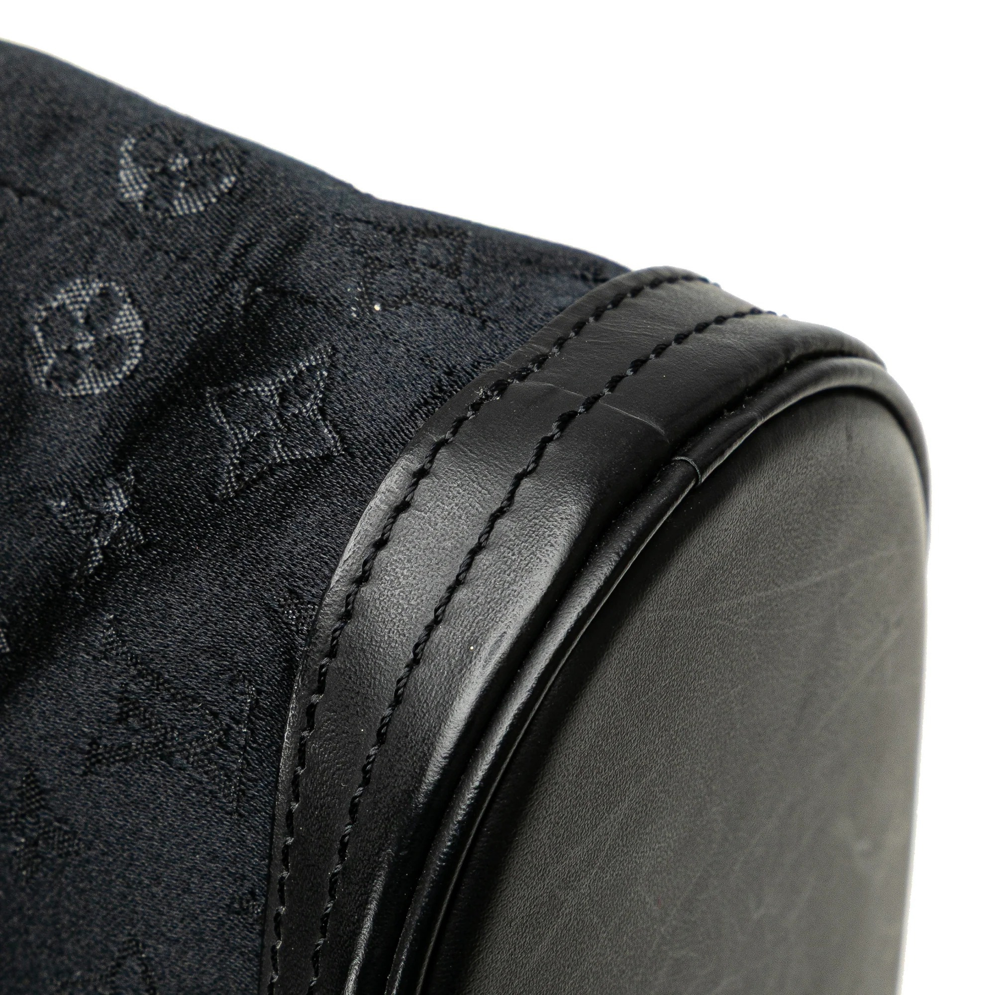 Louis Vuitton | Pre-Owned Monogram Mini Satin Bucket - I | Black - Image 9