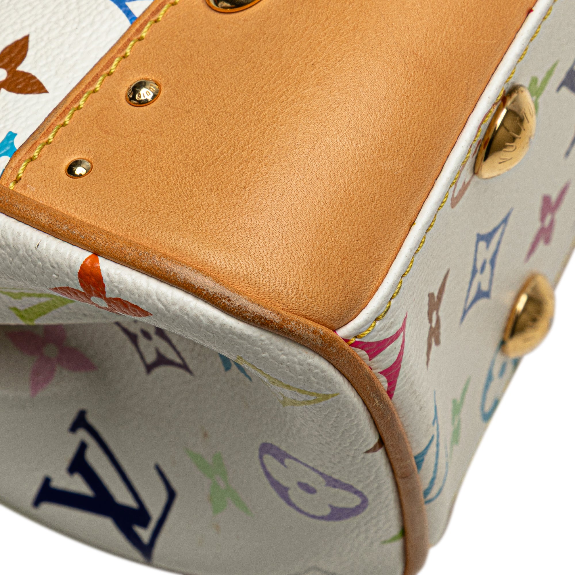 Louis Vuitton | Pre-Owned Monogram Multicolore Beverly MM | White - Image 10