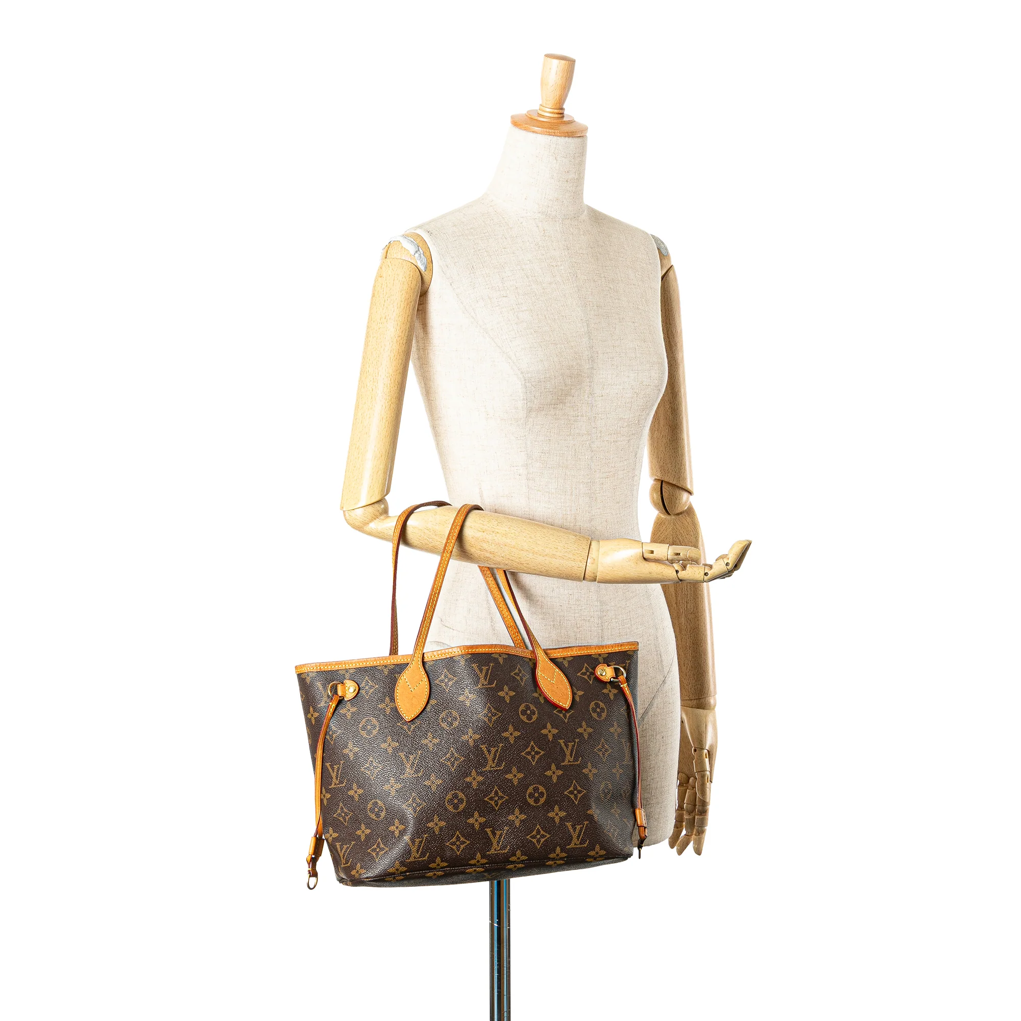 Louis Vuitton | Pre-Owned Monogram Neverfull PM - I | Brown - Image 3