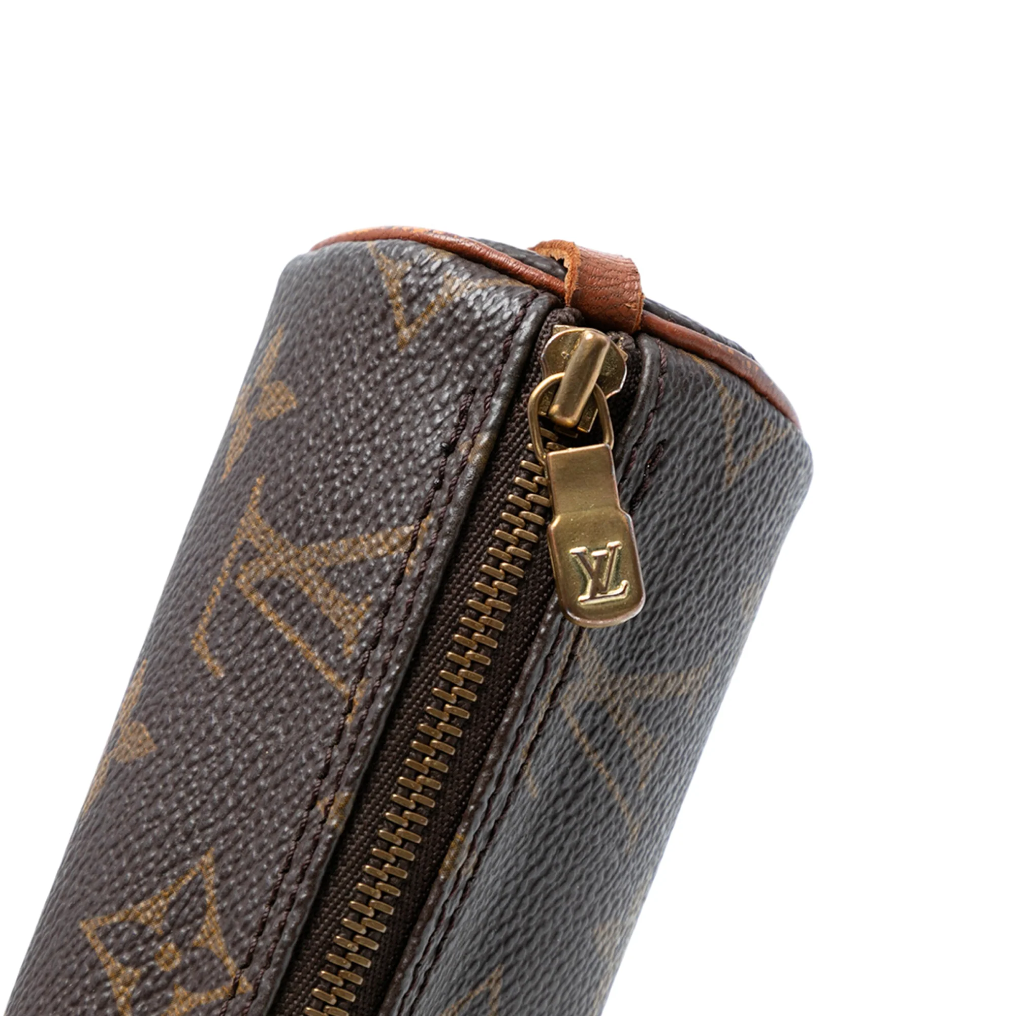 Louis Vuitton | Pre-Owned Monogram Papillon Pochette - I | Brown - Image 6