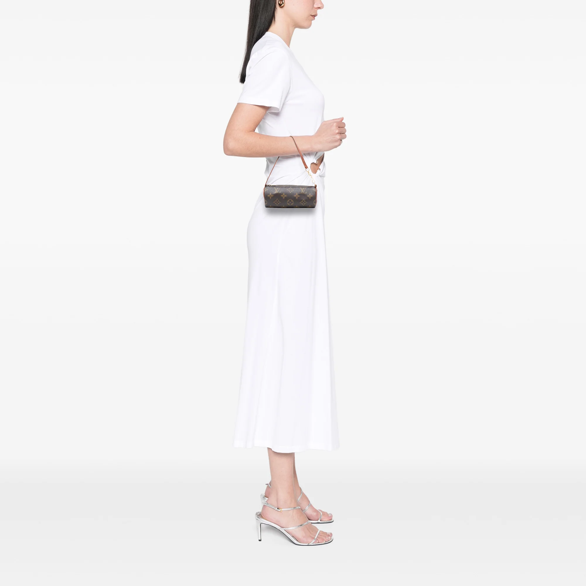 Louis Vuitton | Pre-Owned Monogram Papillon Pochette - II | Brown - Image 6