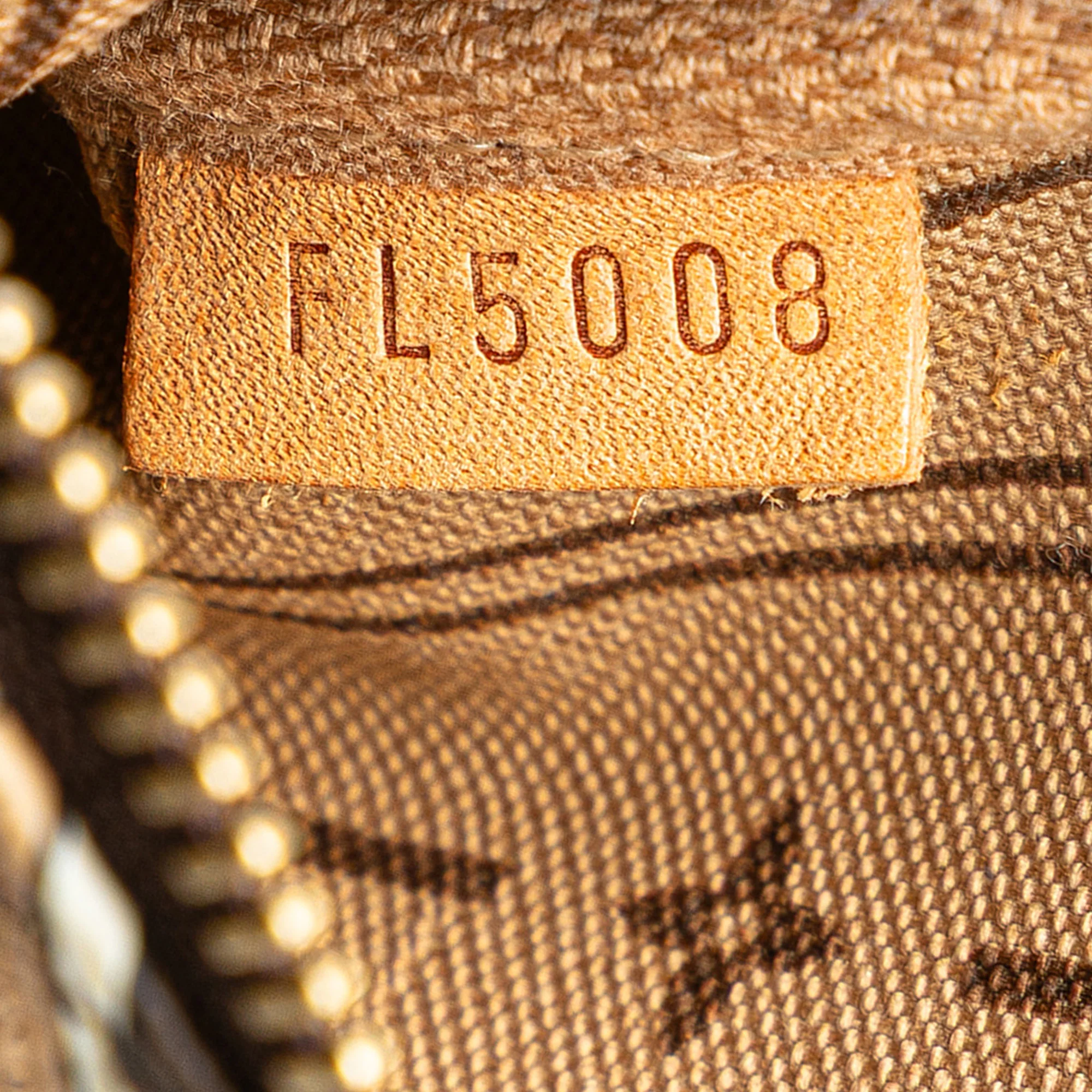 Louis Vuitton | Pre-Owned Monogram Patch Mini Pochette Accessoires | Brown - Image 6