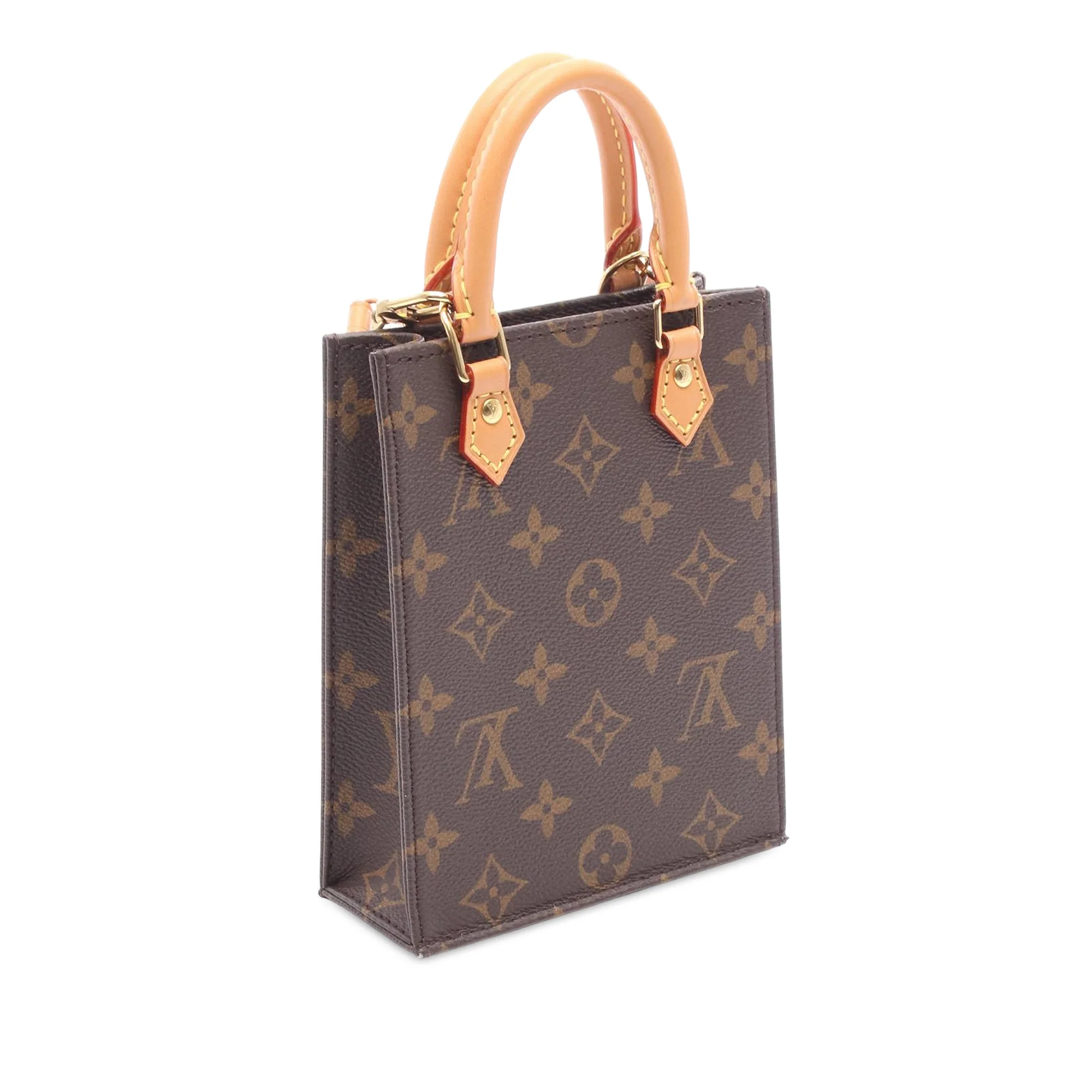 Louis Vuitton | Pre-Owned Monogram Petit Sac Plat | Brown - Image 2