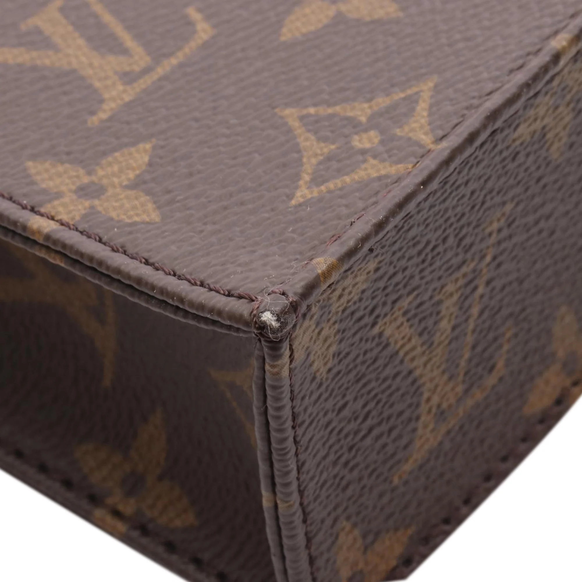 Louis Vuitton | Pre-Owned Monogram Petit Sac Plat | Brown - Image 5