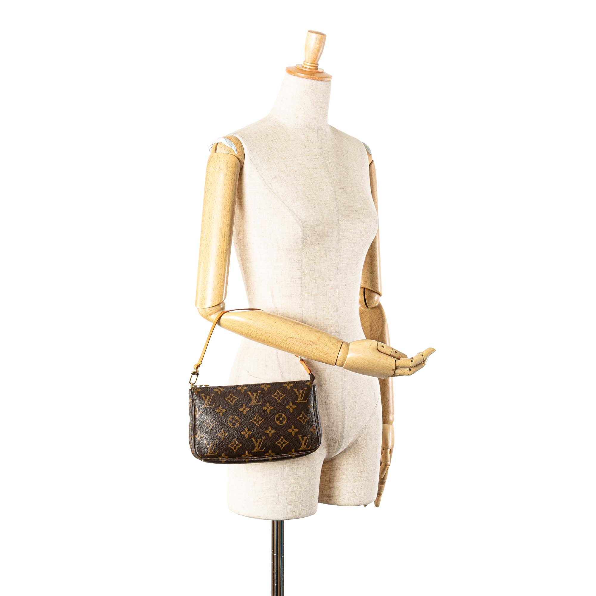 Louis Vuitton | Pre-Owned Monogram Pochette Accessoires | Brown - Image 12