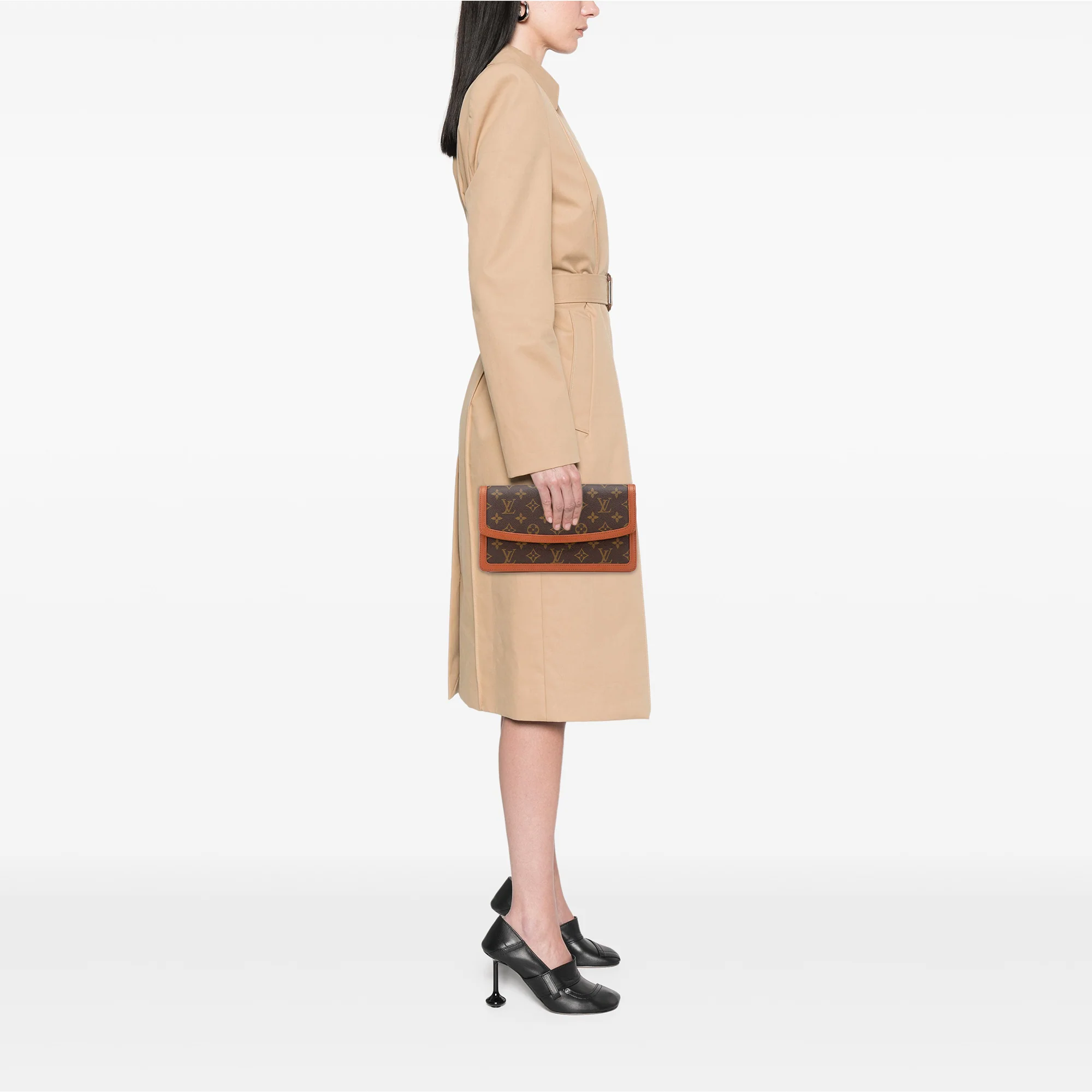 Louis Vuitton | Pre-Owned Monogram Pochette Dame PM | Brown - Image 12