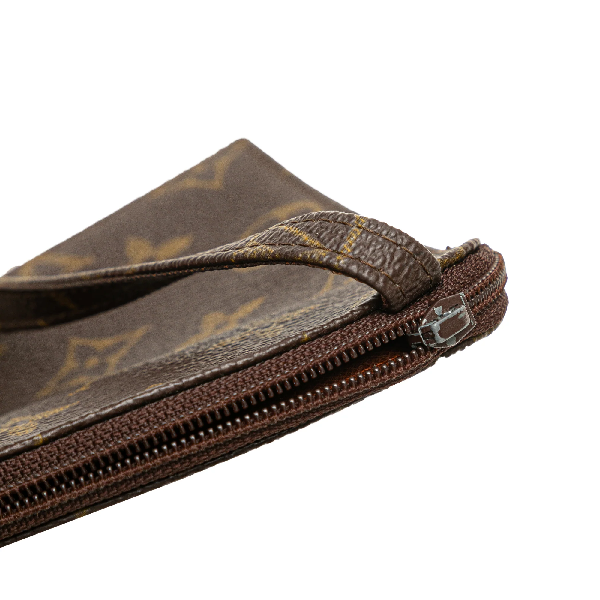Louis Vuitton | Pre-Owned Monogram Pochette Secret Passport Holder | Brown - Image 2