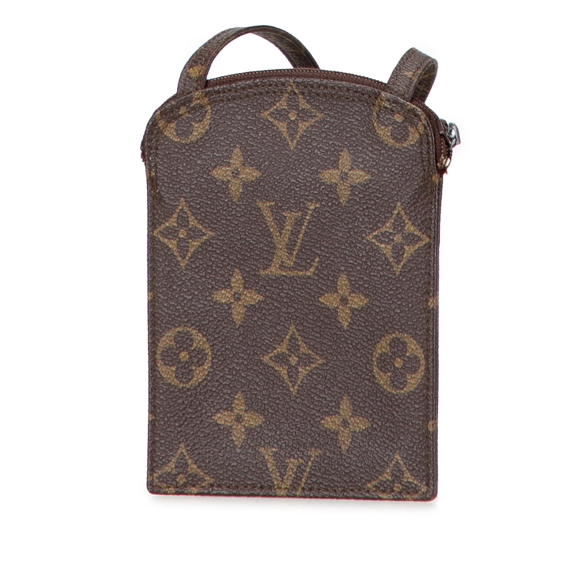 Louis Vuitton | Pre-Owned Monogram Pochette Secret Passport Holder | Brown - Image 4