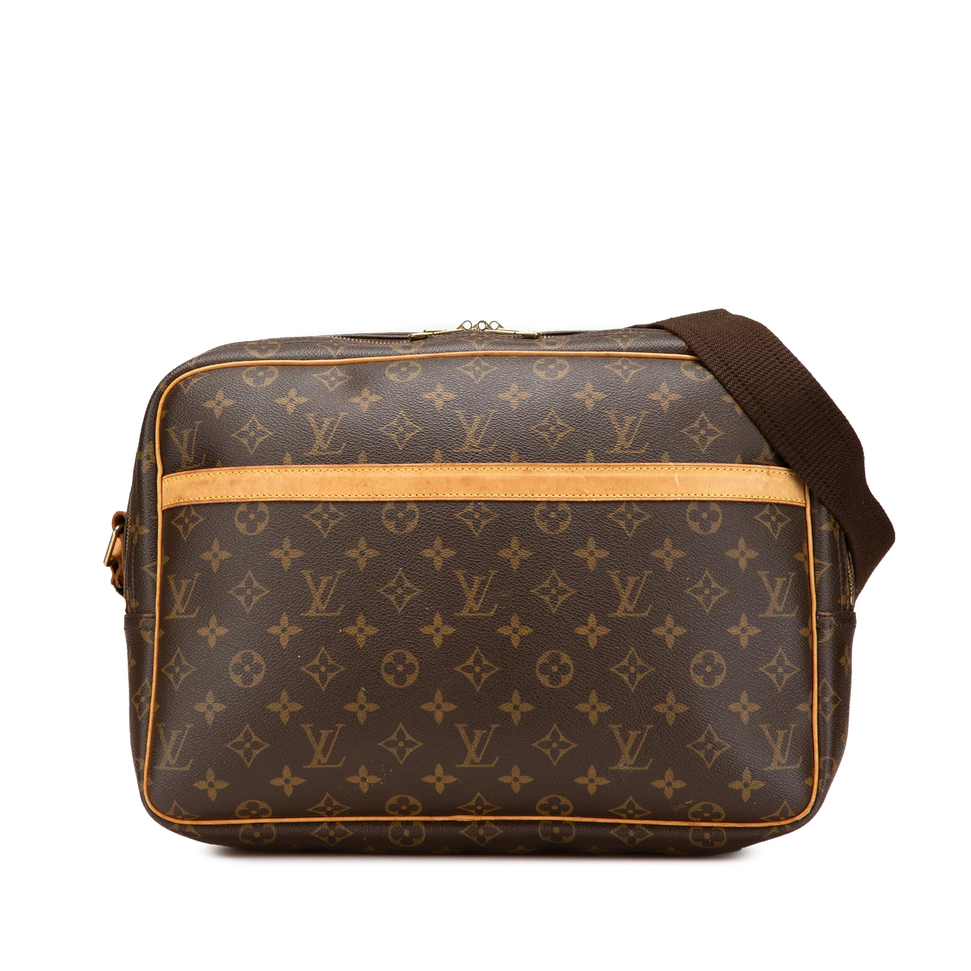 Louis Vuitton | Pre-Owned Monogram Reporter GM - I | Brown