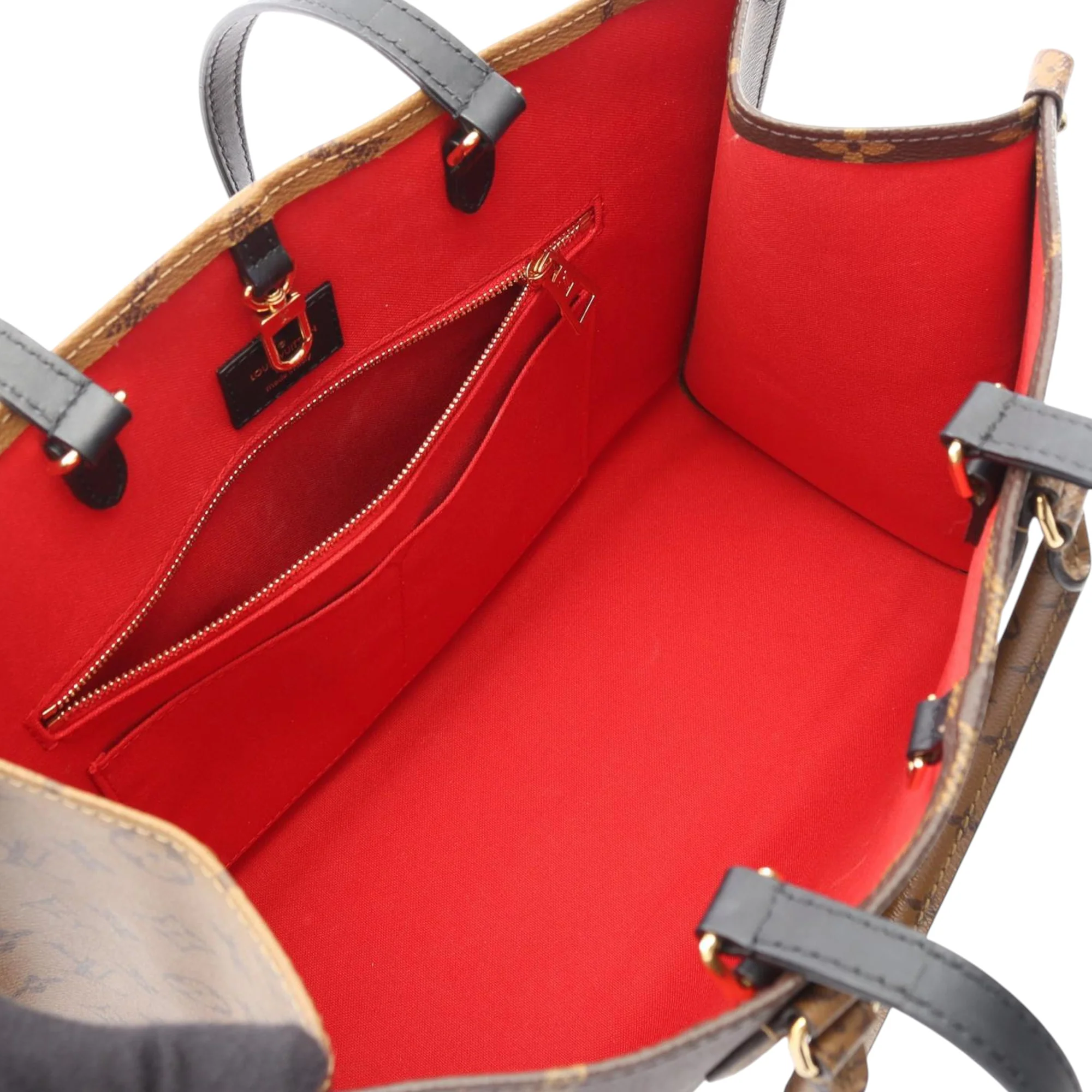 Louis Vuitton | Pre-Owned Monogram Reverse Giant OnTheGo MM | Brown - Image 3