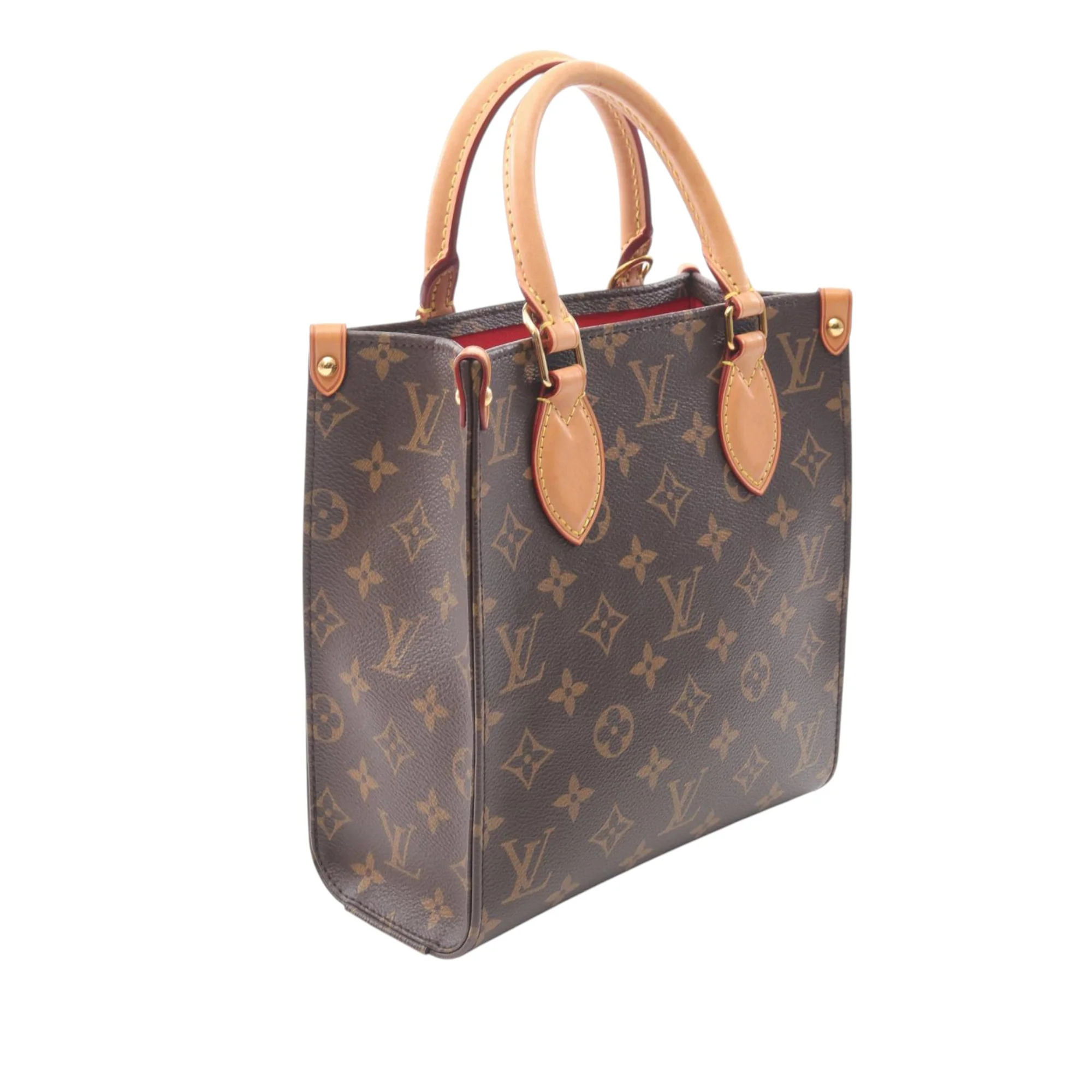 Louis Vuitton | Pre-Owned Monogram Sac Plat BB | Brown - Image 4