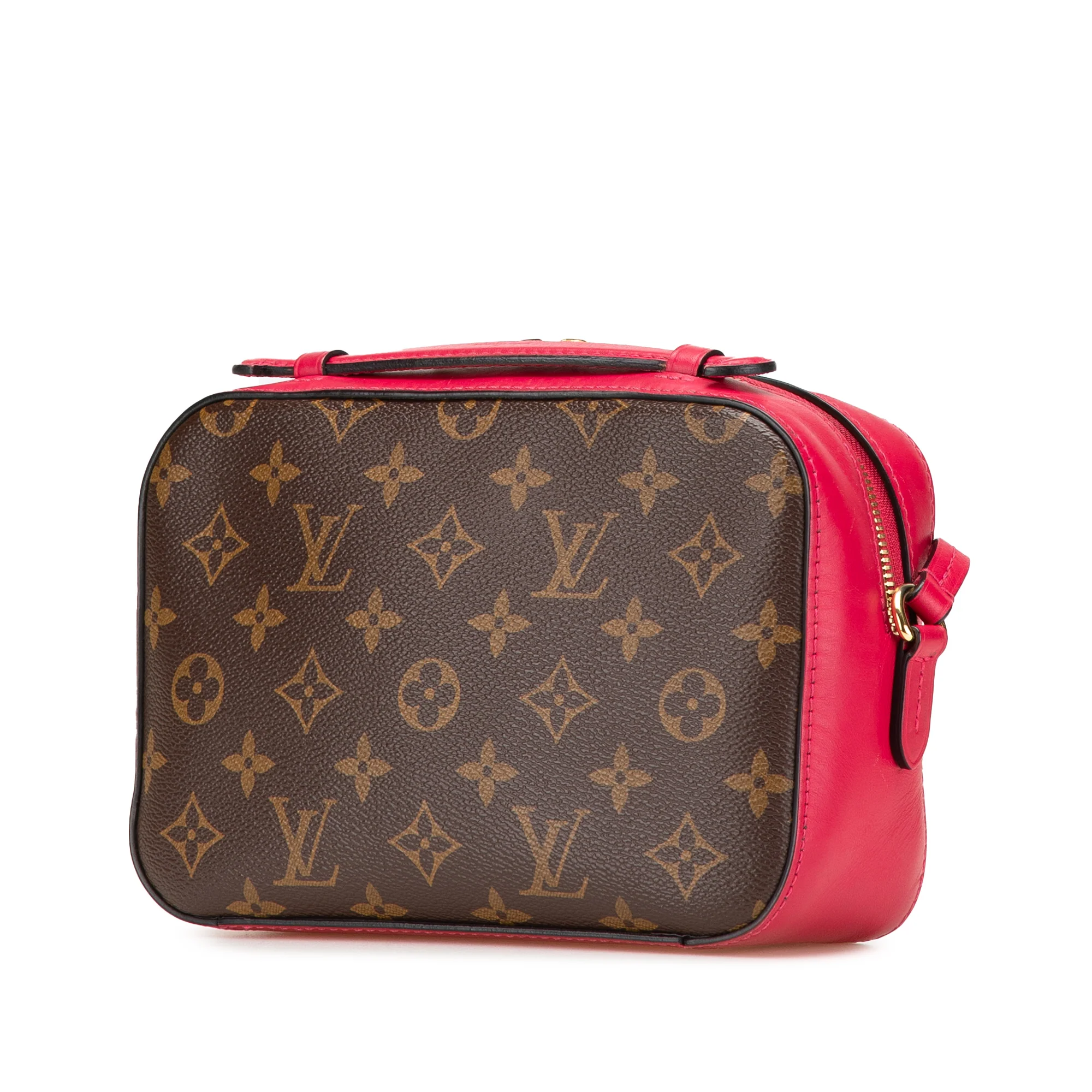 Louis Vuitton | Pre-Owned Monogram Saintonge | BrownRed - Image 4