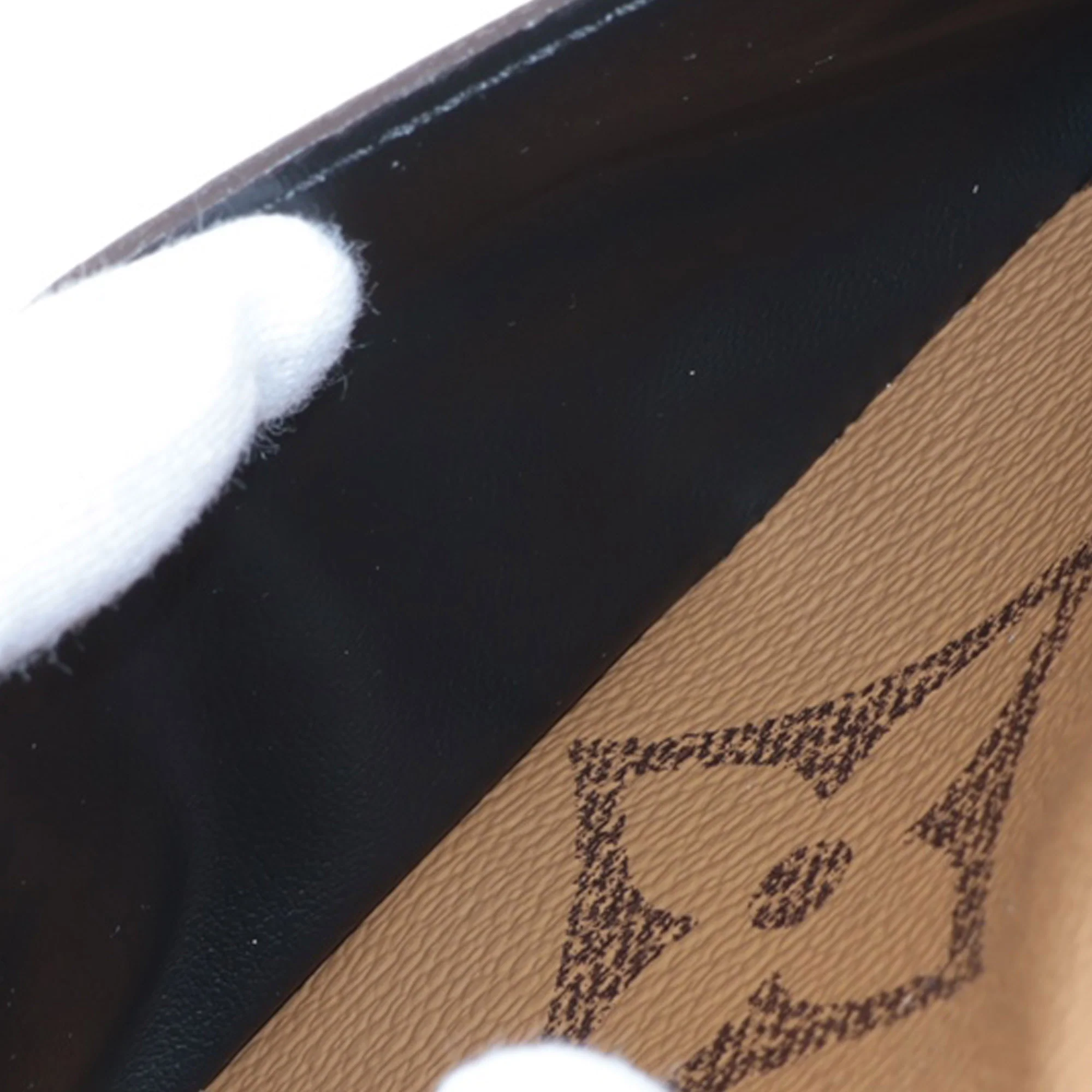 Louis Vuitton | Pre-Owned Monogram Sarah Reverse Long Wallet | Brown - Image 2