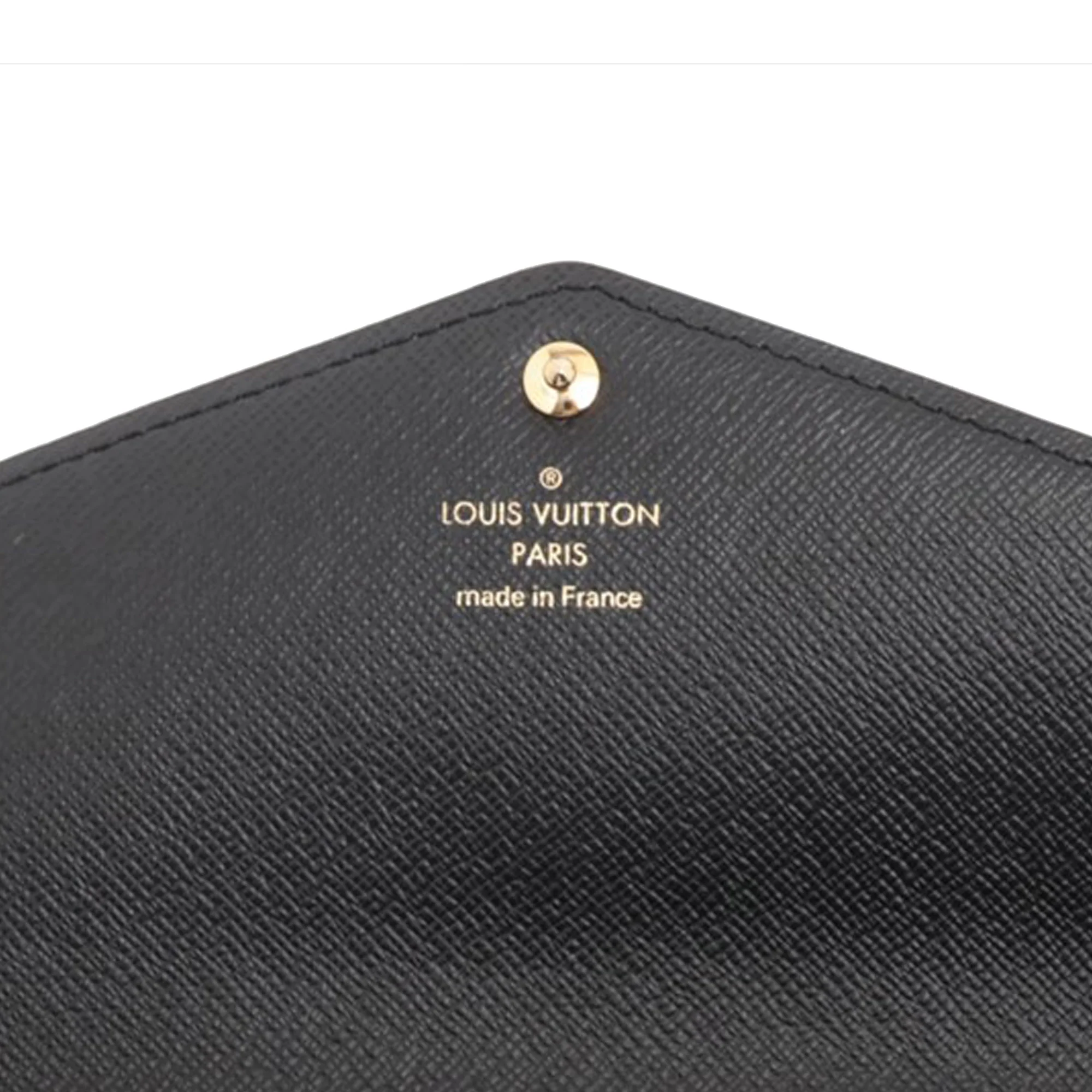 Louis Vuitton | Pre-Owned Monogram Sarah Reverse Long Wallet | Brown - Image 3