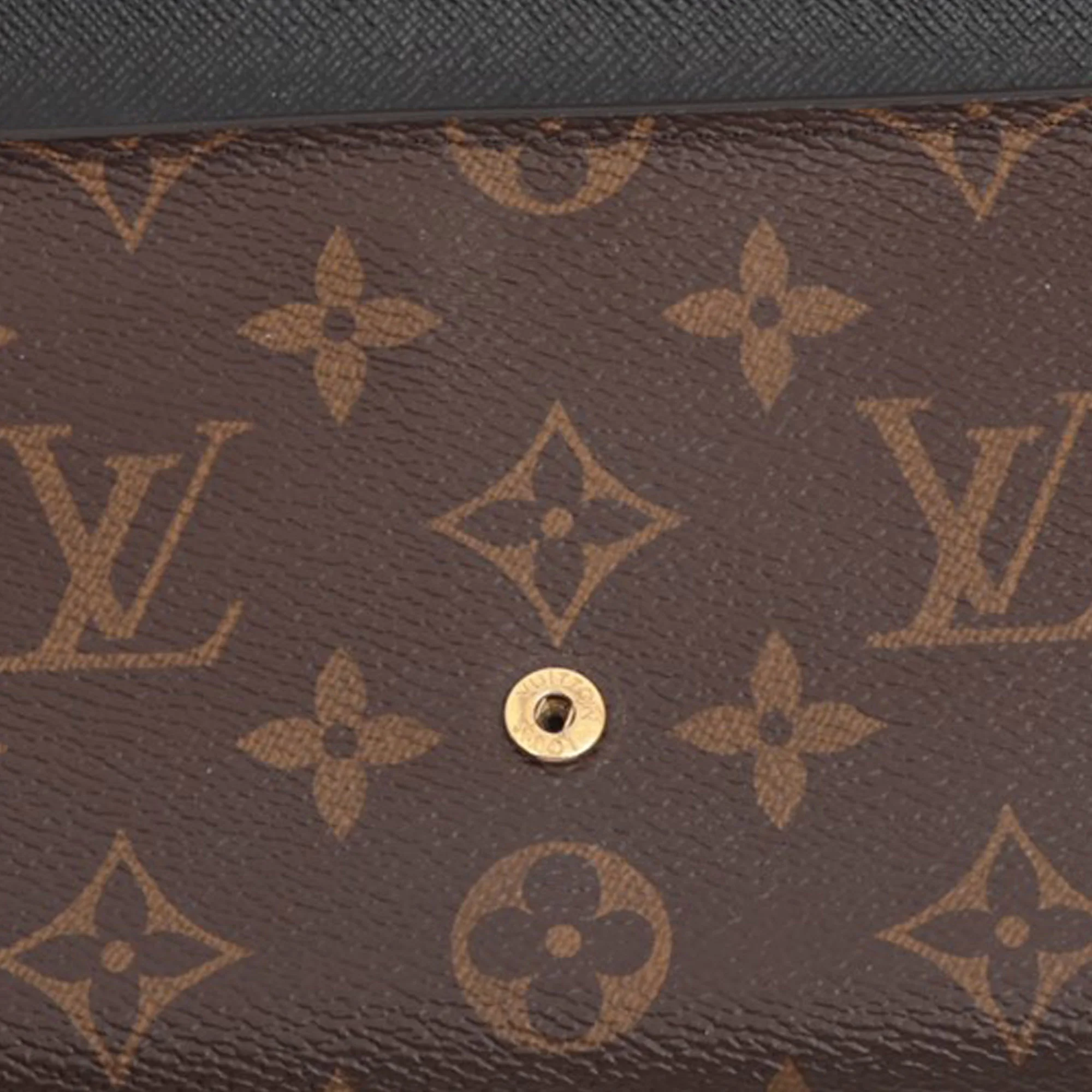 Louis Vuitton | Pre-Owned Monogram Sarah Reverse Long Wallet | Brown - Image 4