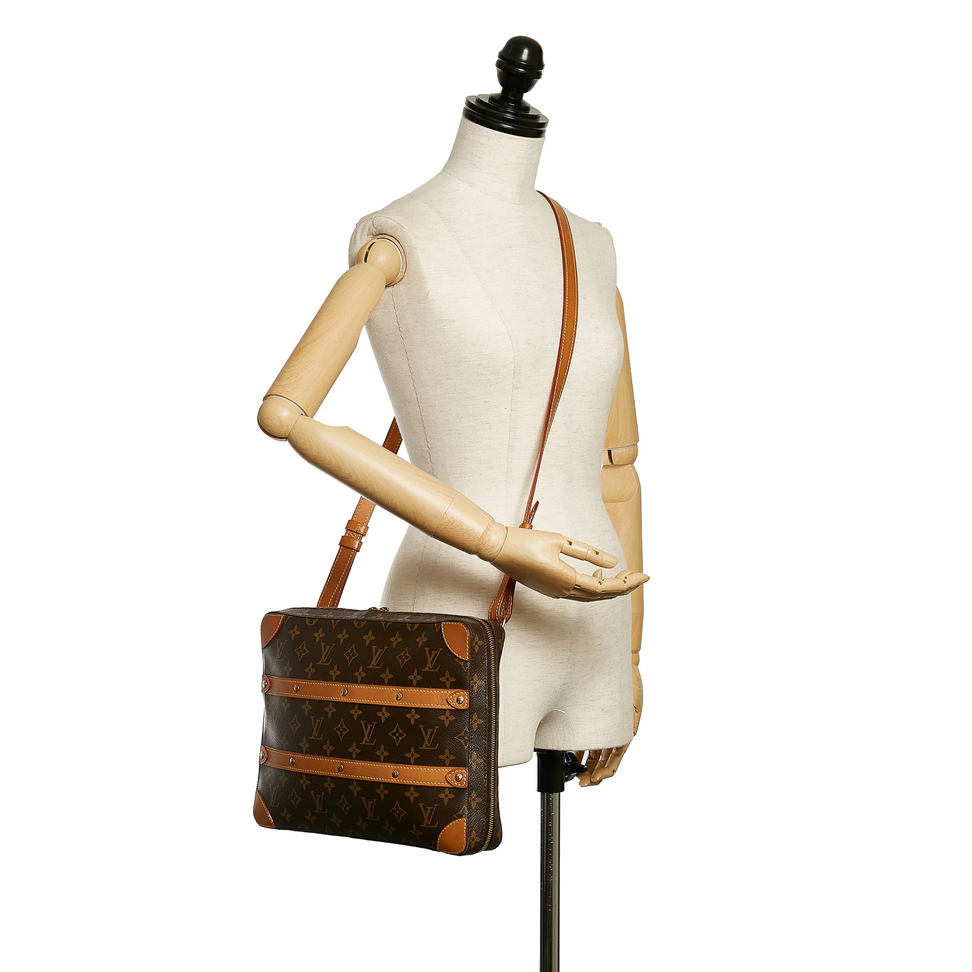 Louis Vuitton | Pre-Owned Monogram Soft Trunk Messenger MM | Brown - Image 2